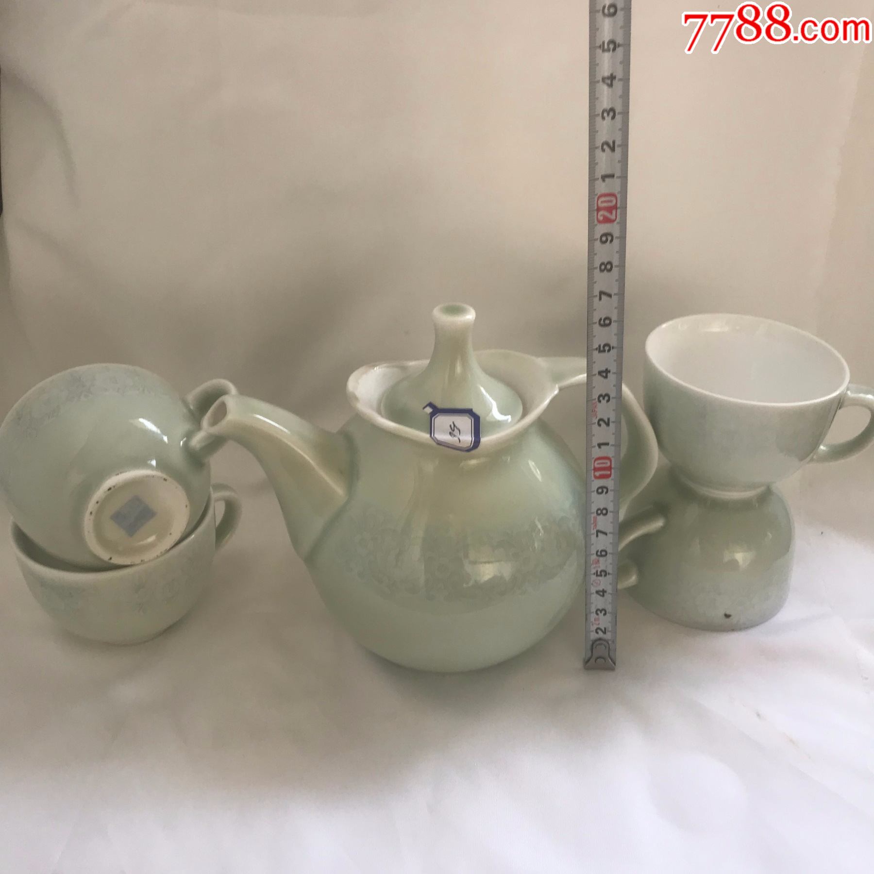 老茶壶1杯4鲁青瓷茶具套装5666中国山东淄博-价格:960元-se75404993
