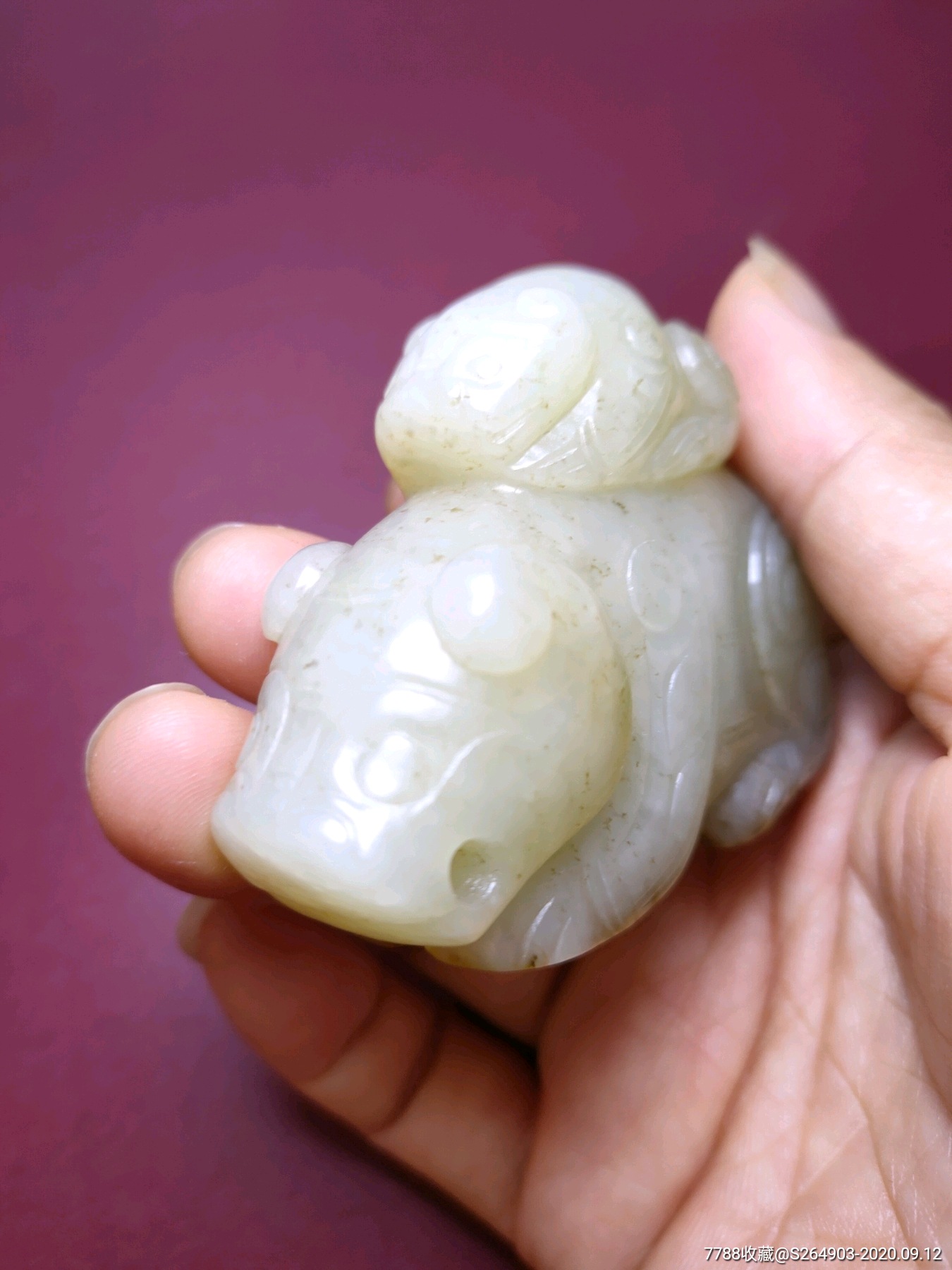 和田玉西周瑞兽