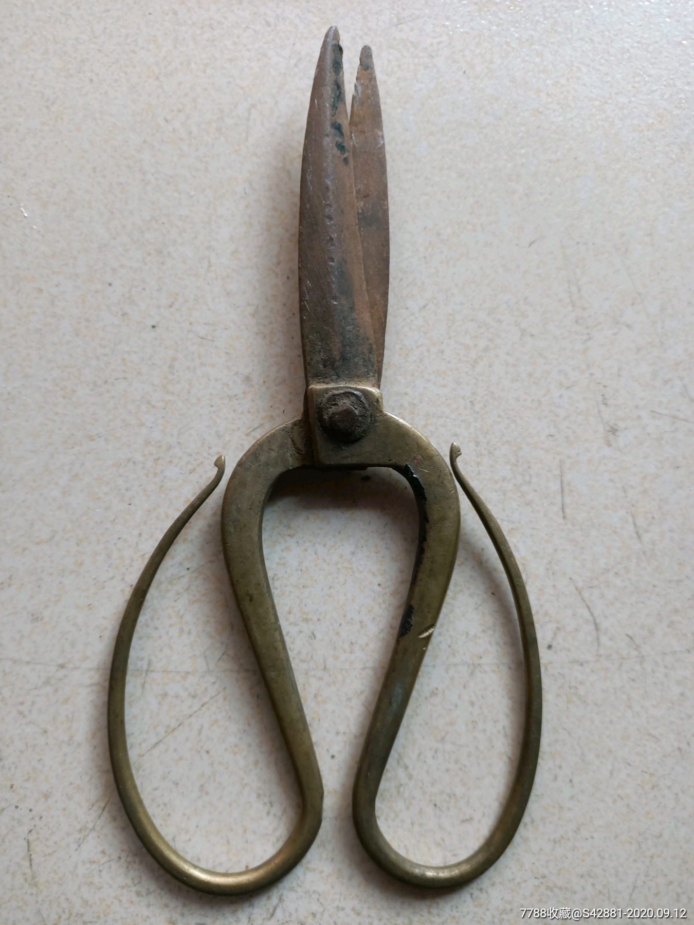 晚清民国铜把剪子199
