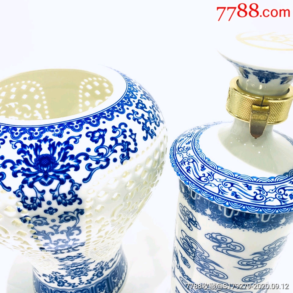 五粮液五龙宾青花瓷带收藏证书2013年52度750毫升单瓶售价正品保真