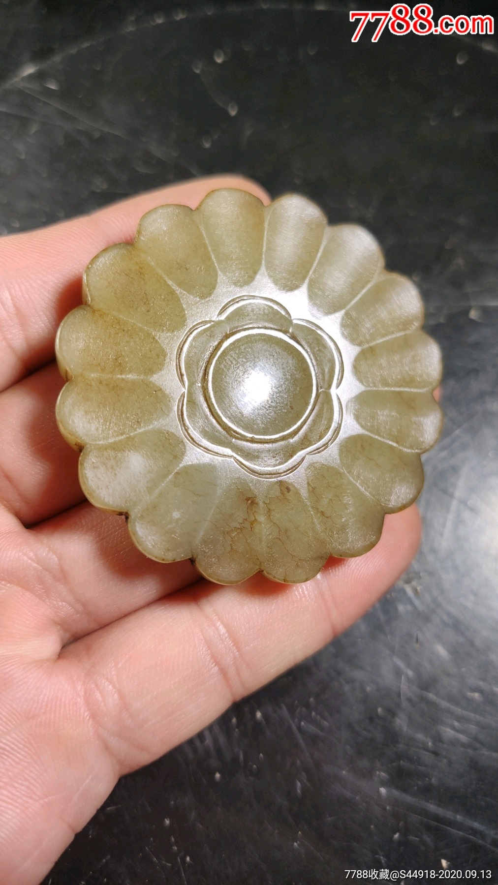 明代和田玉将军扣(一口价))