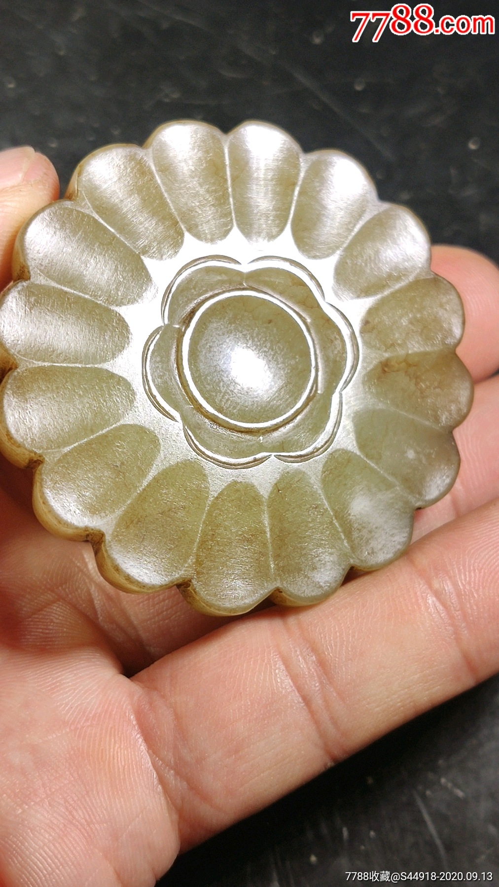 明代和田玉将军扣(一口价))