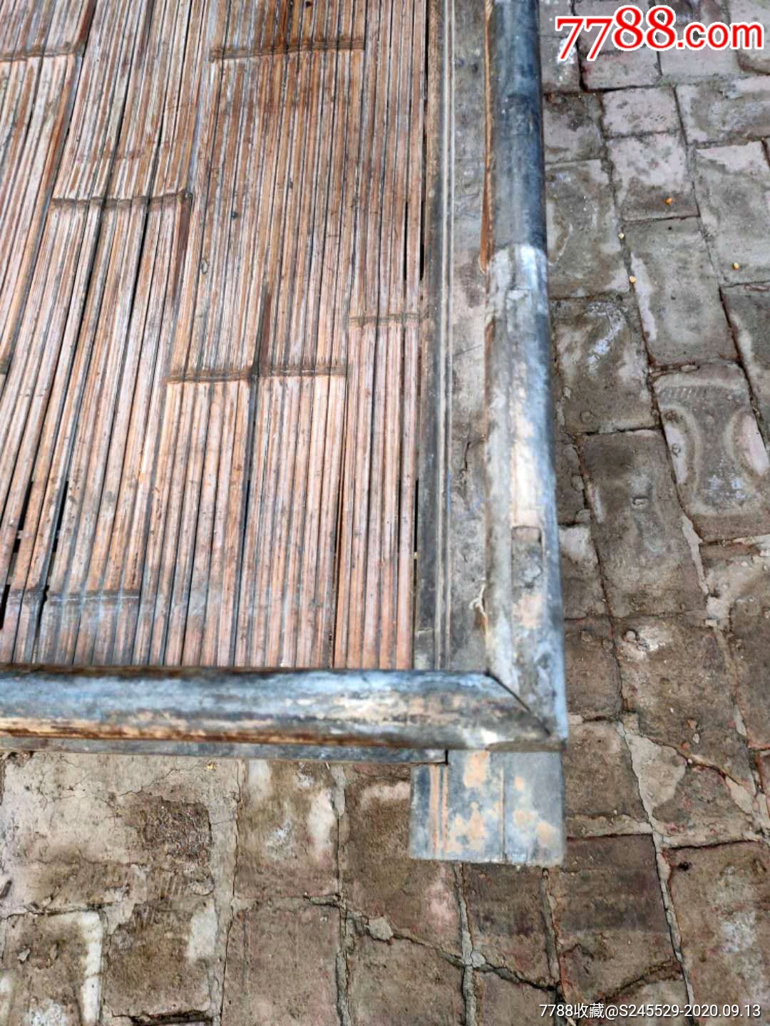 清代榆木,竹凉床罗汉床床榻