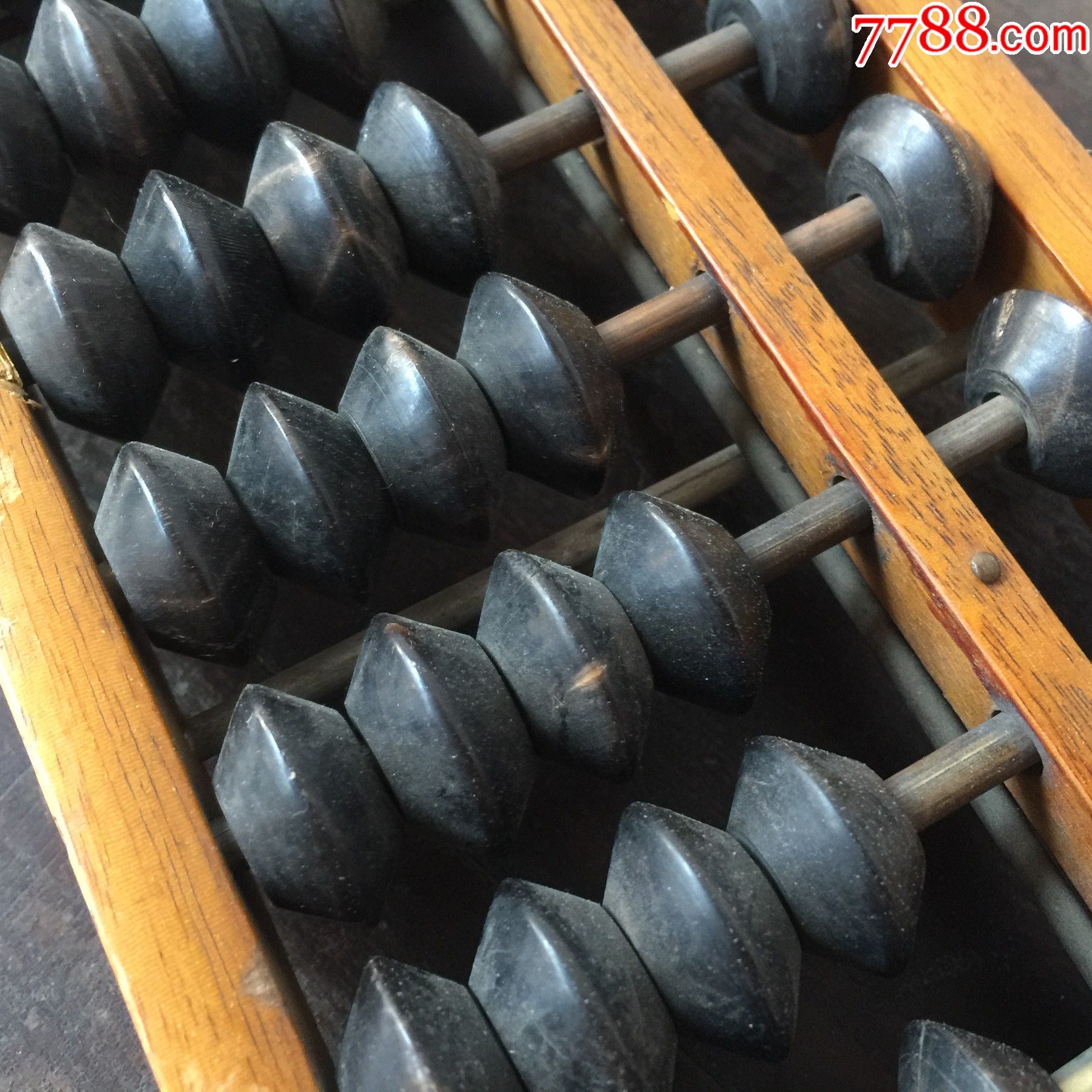 浙江温州特制天然牛角算盘工艺祘具厂牛角算盘一把