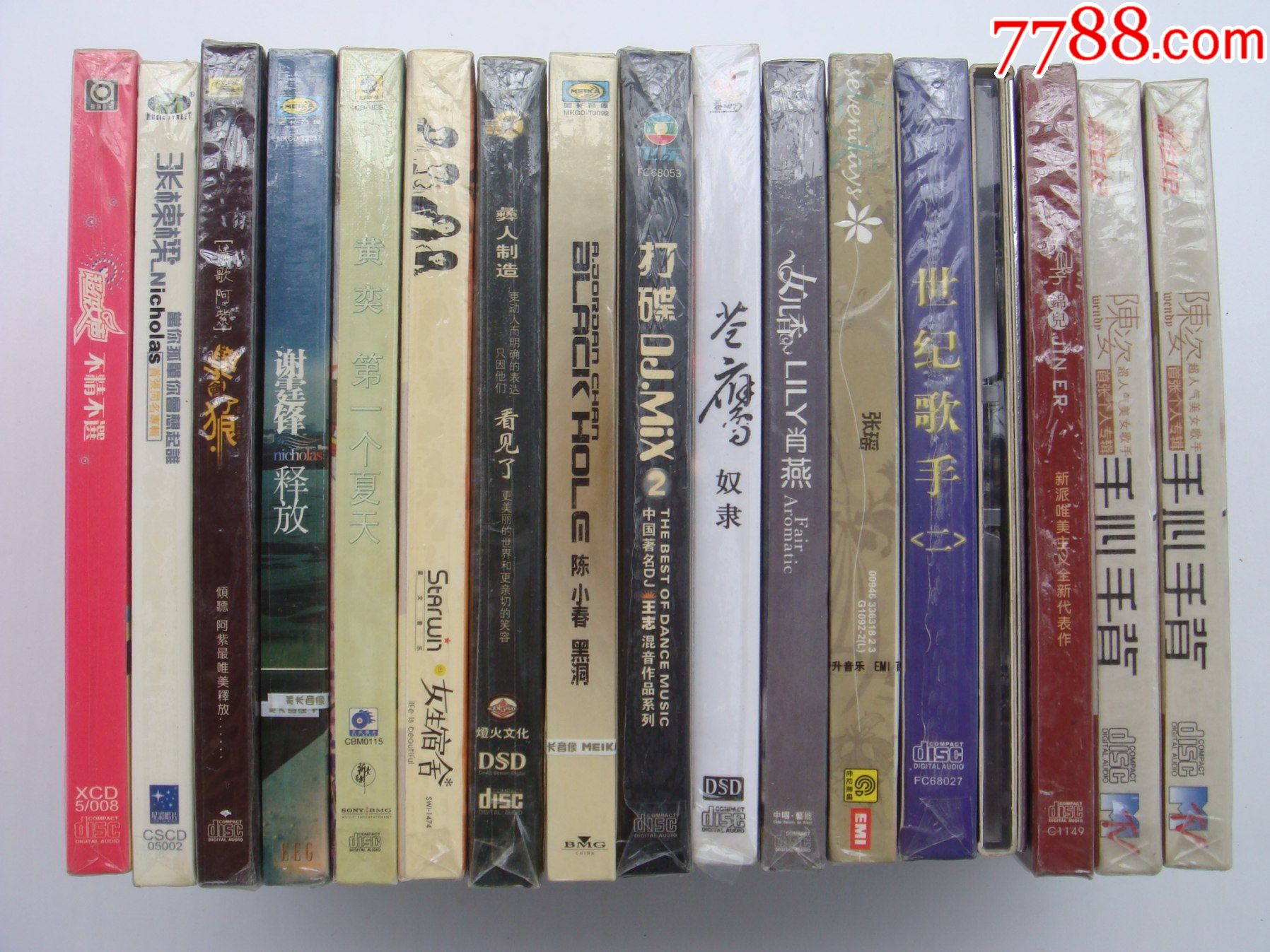 mix----中国著名dj王志混音作品系列【全新未开封】