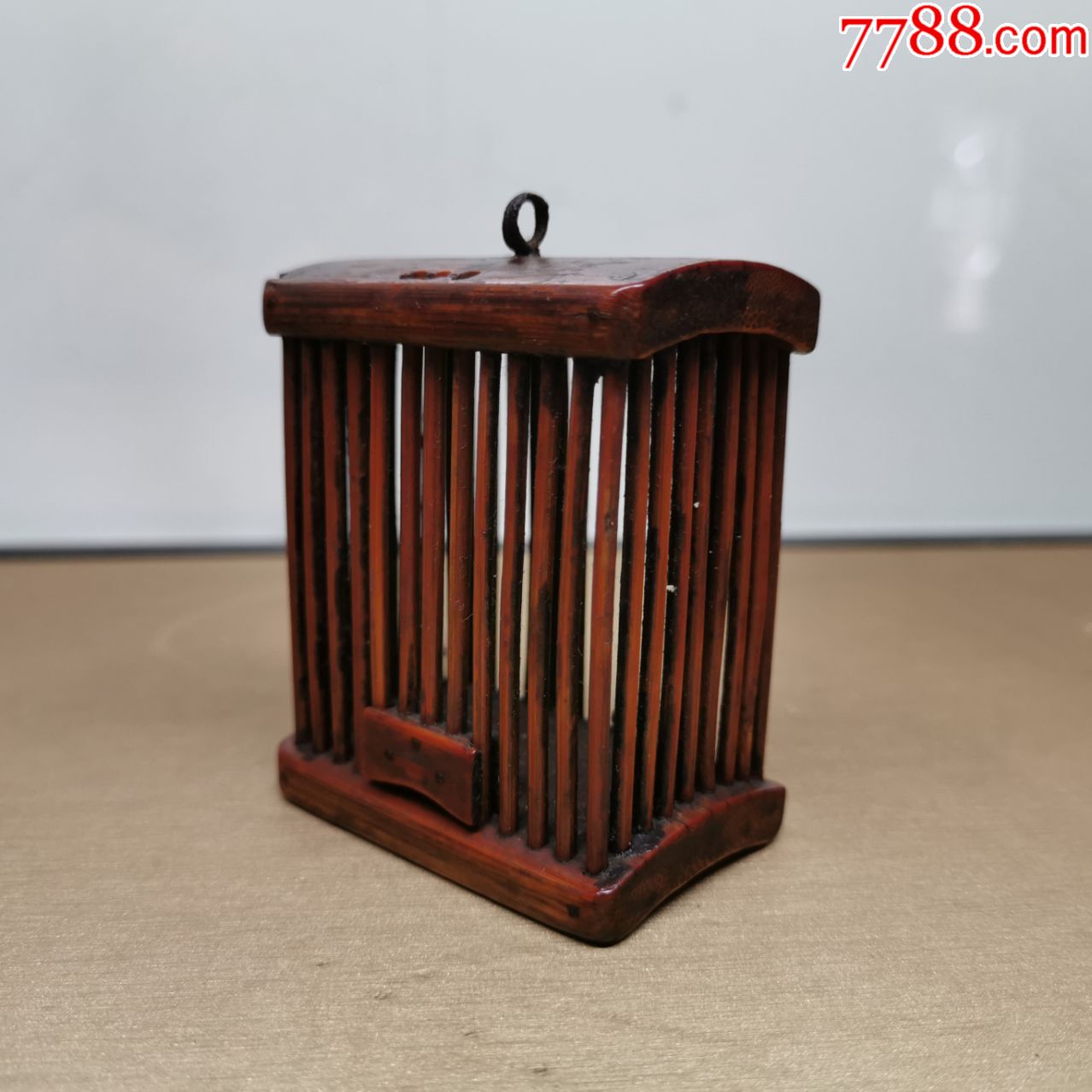 老蝈蝈笼竹编老蝈蝈笼子