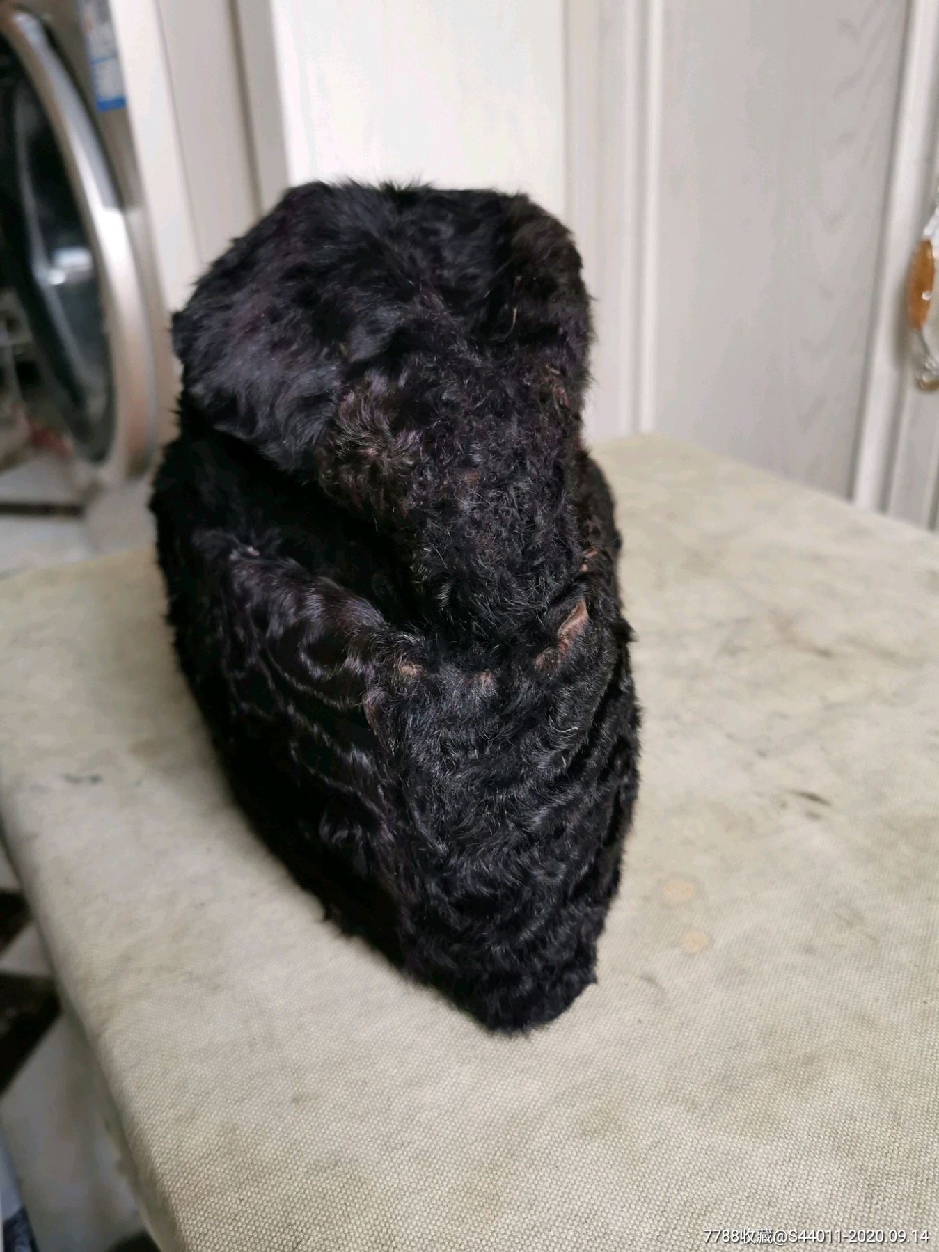 抗战时期座山雕帽子,皮帽