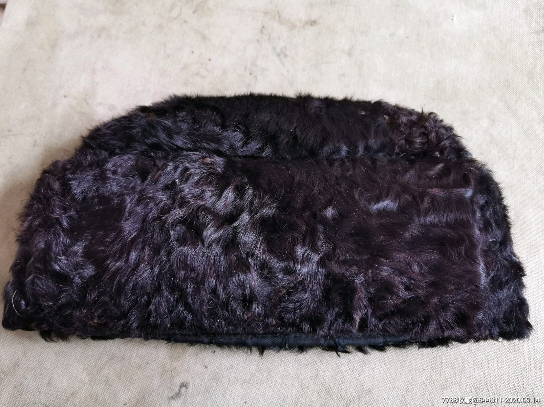 抗战时期座山雕帽子,皮帽