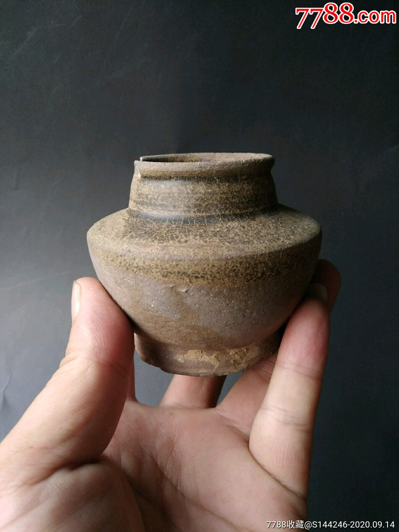 出水宋代文房水盂_黑陶【珠江藏苑】_第2张_7788瓷器
