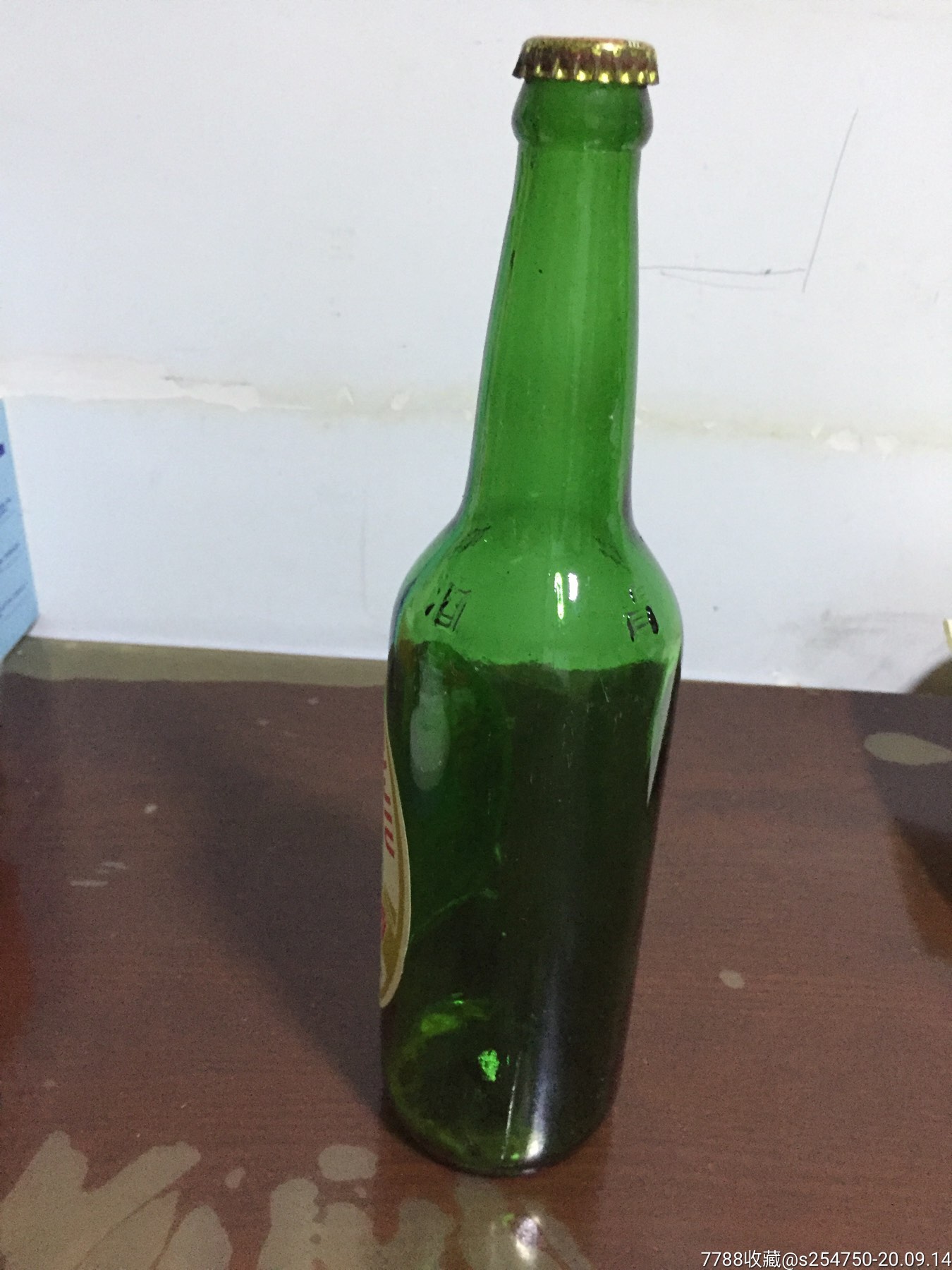 60年代,国营青岛啤酒厂出品的青岛啤酒瓶-酒瓶-7788棋牌玩具