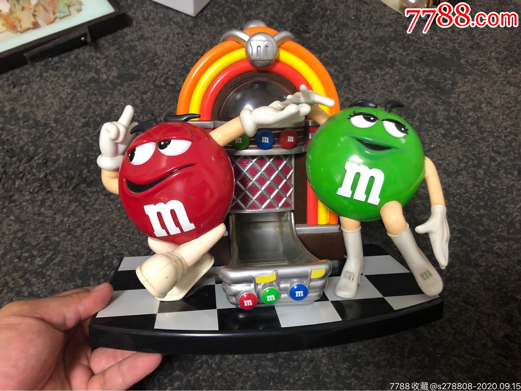 m豆糖盒摆件