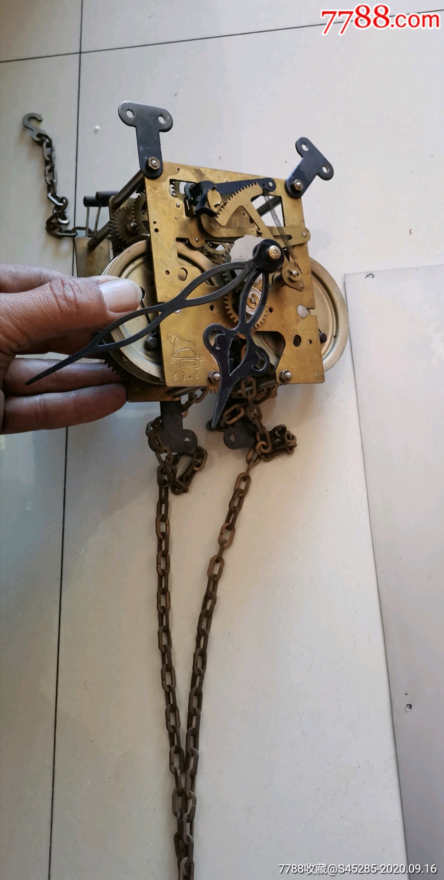 金狮落地钟机芯全套-座钟/落地钟-7788收藏