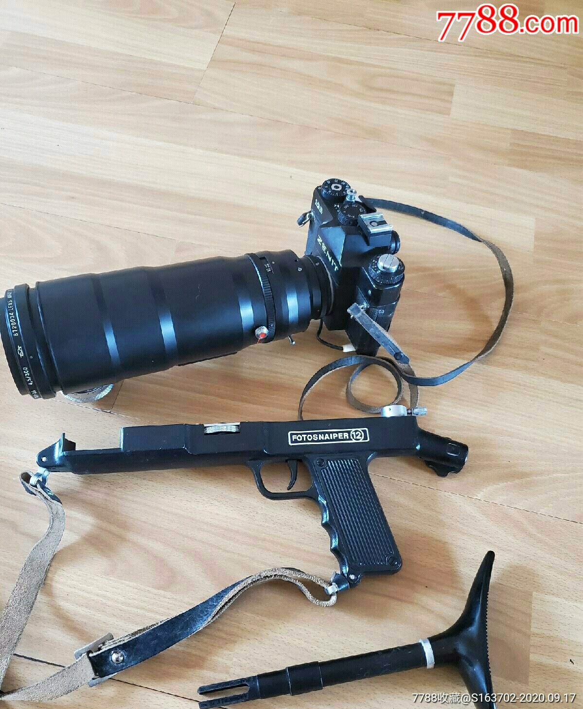 泽尼特(zenit)12s枪式相机俄罗斯原装全套值得收藏