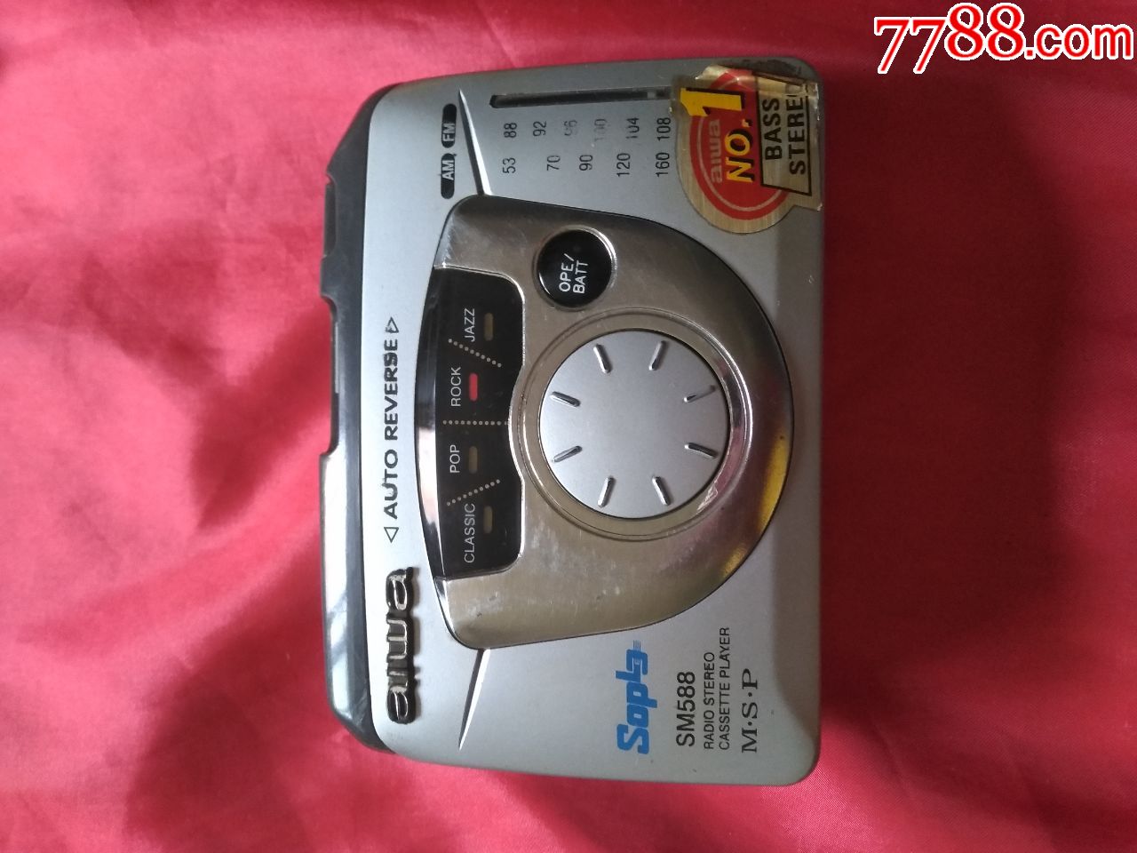 爱华sm588磁带随身听