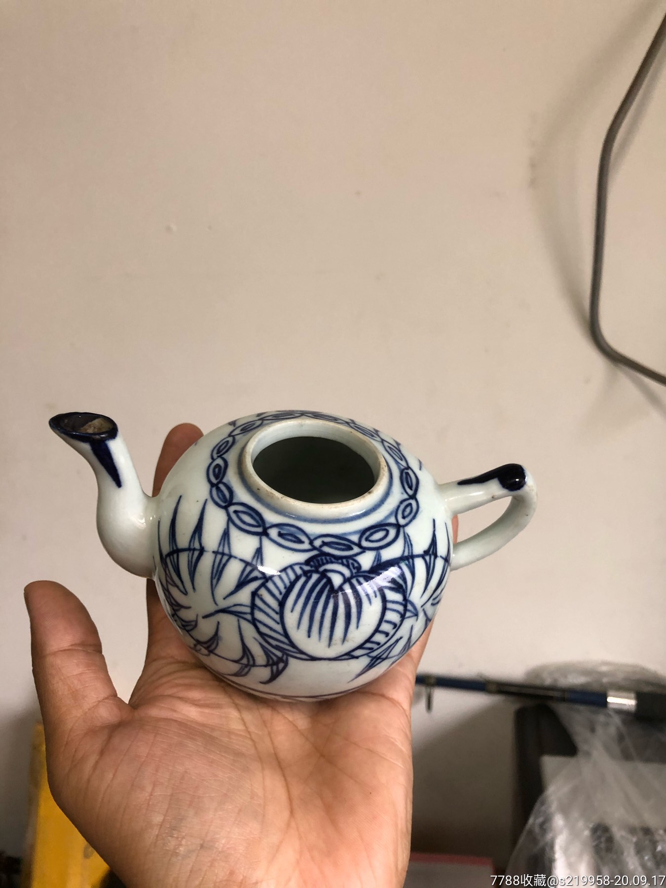 清代青花小茶壶