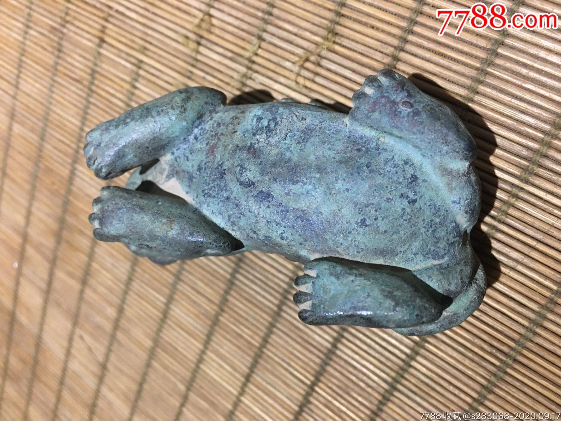 青銅動物擺件