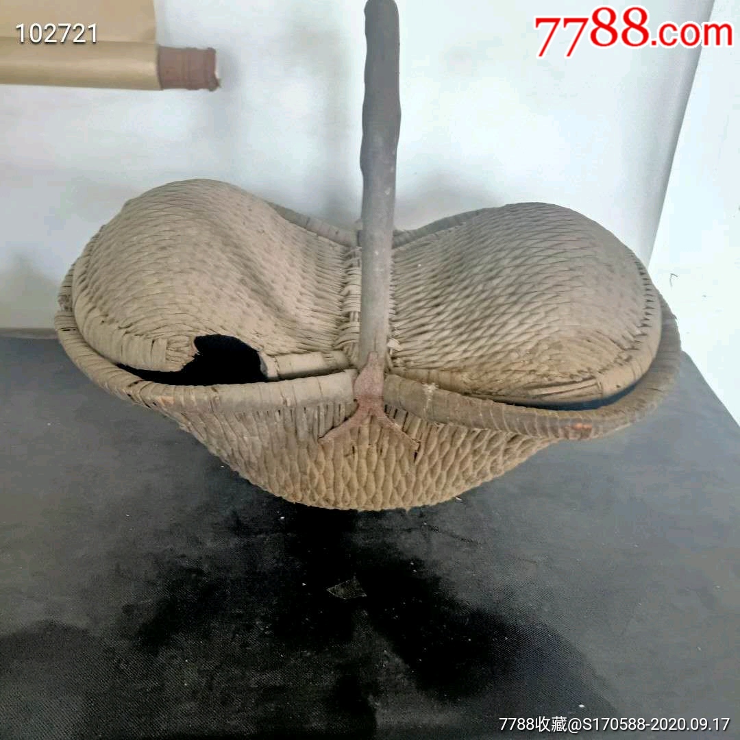 民俗老物件,柳条挎筐,这样的已经很少见,喜欢的联系,只有一个