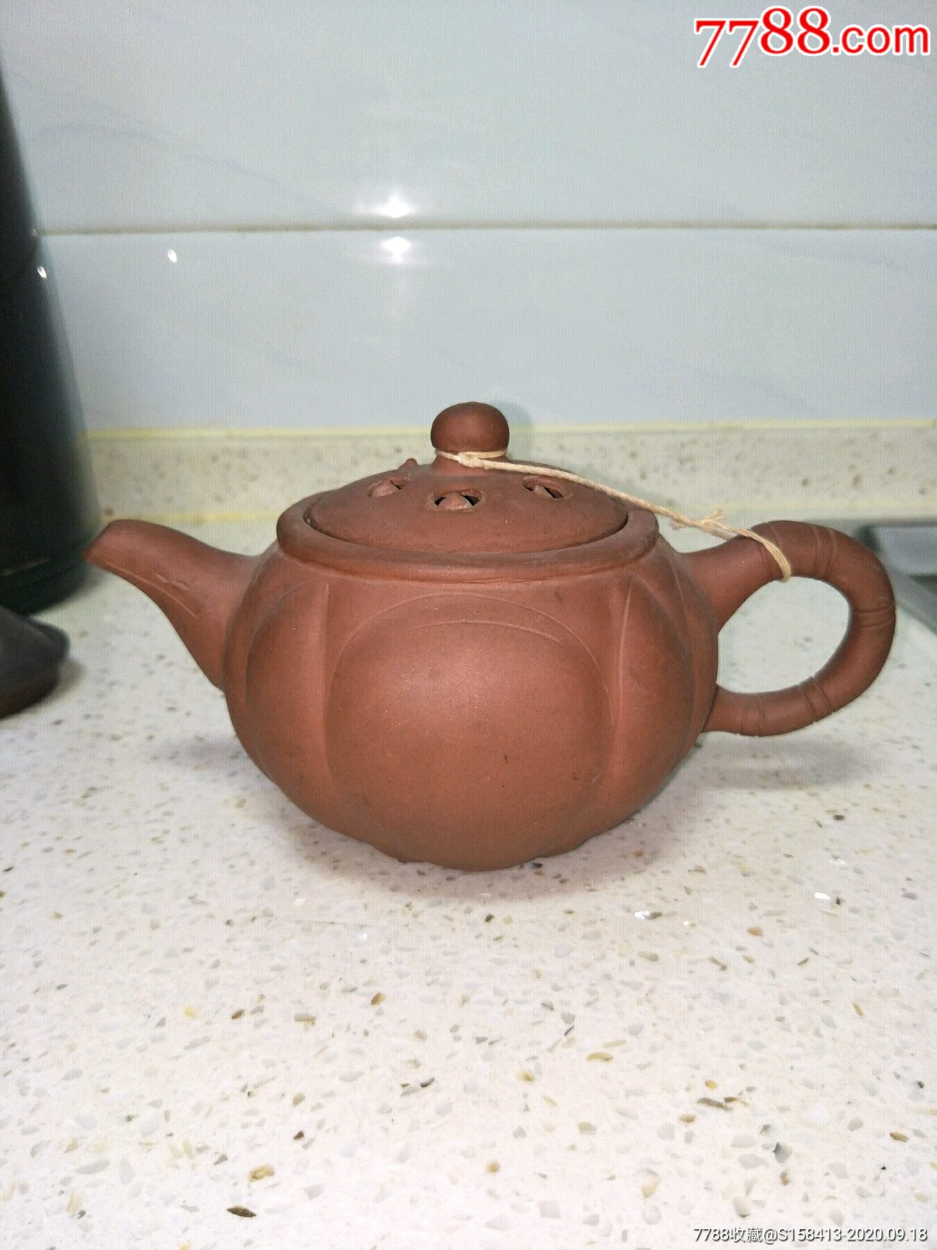 70年代左右宜兴国营厂货莲子紫砂壶