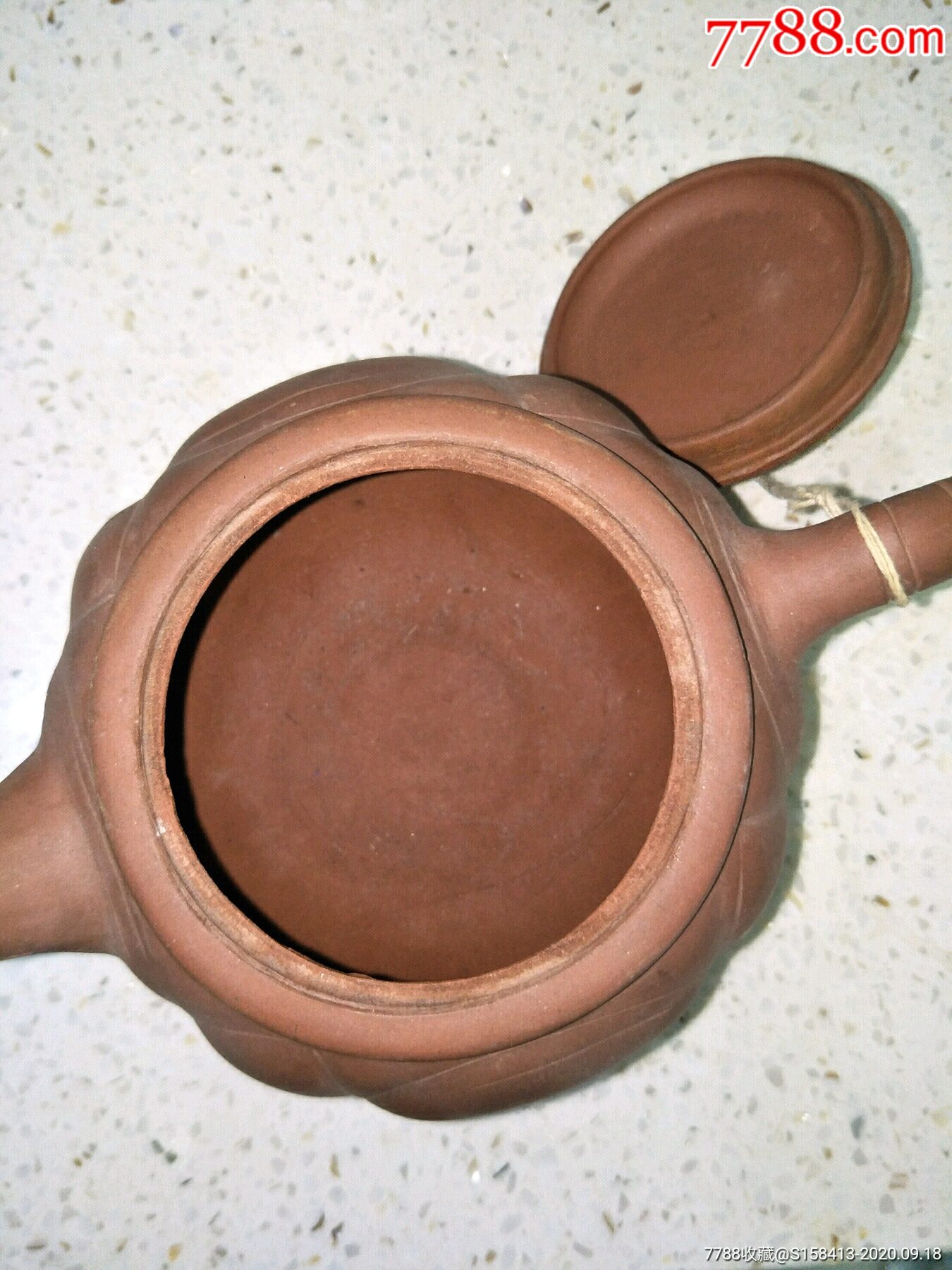 70年代左右宜兴国营厂货莲子紫砂壶