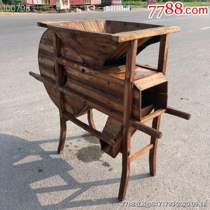 民俗老物件,谷风机(又称风车)