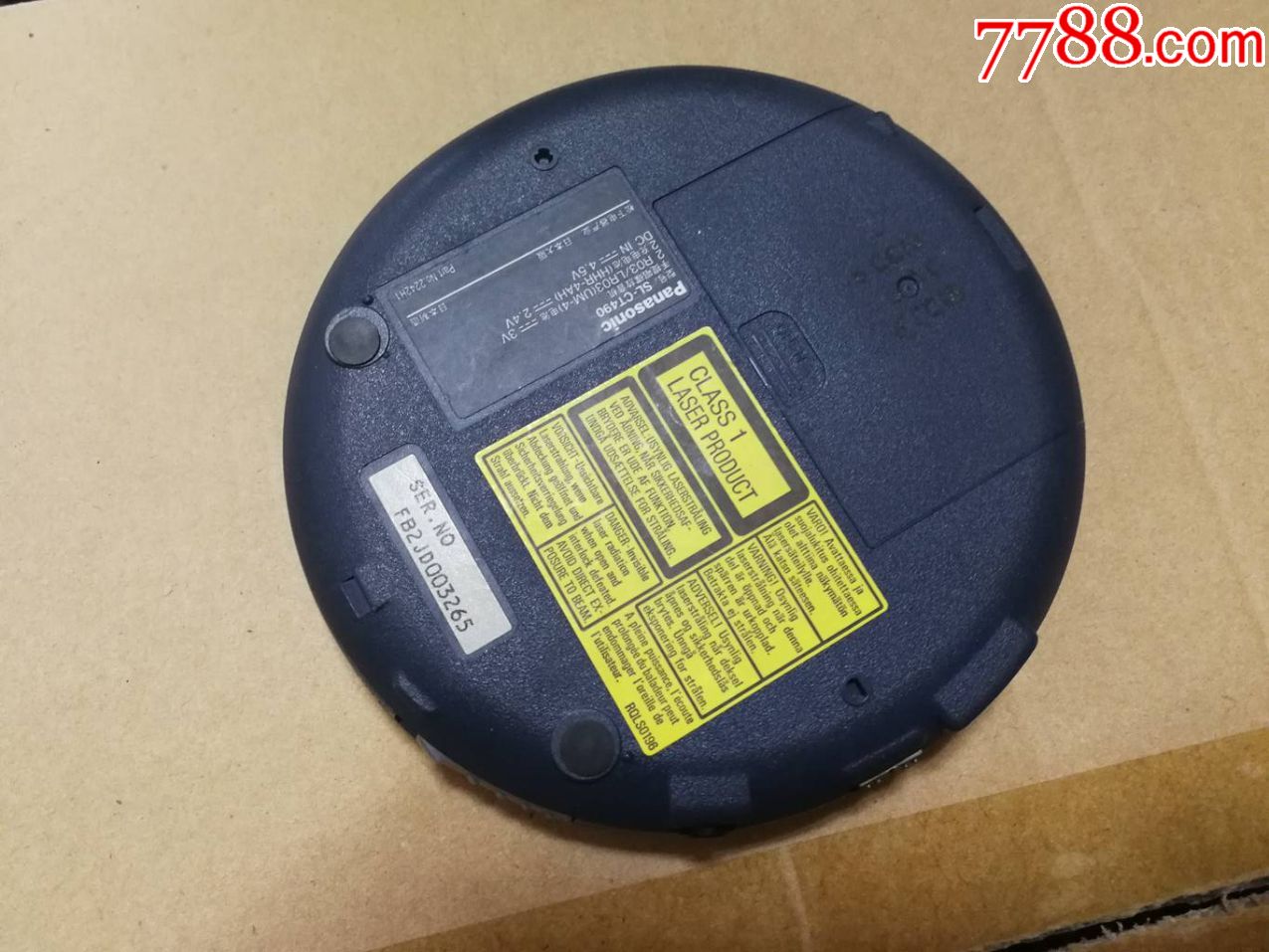 松下cd随身听sl-ct490