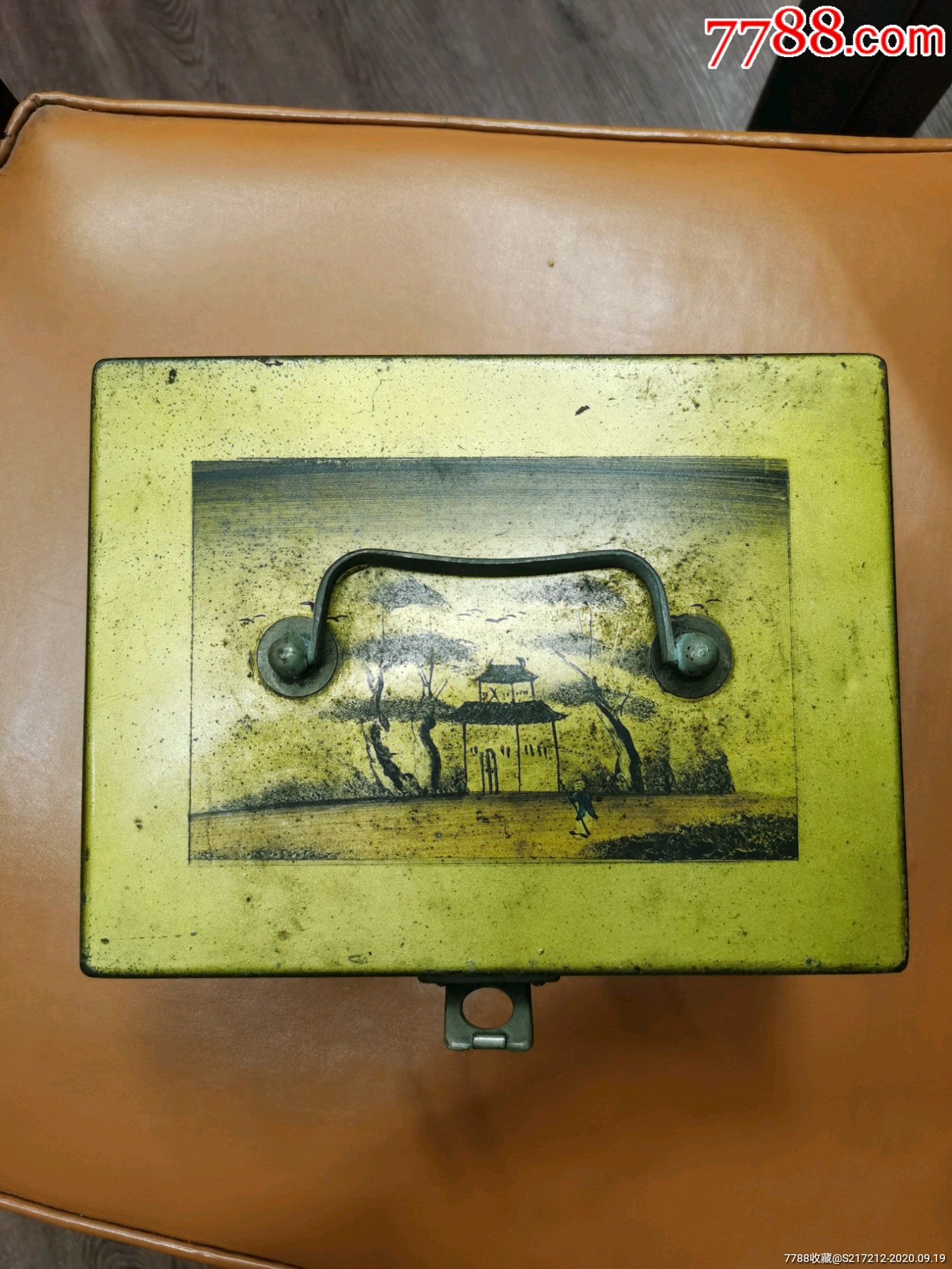 民国时期快醒牌老保险箱