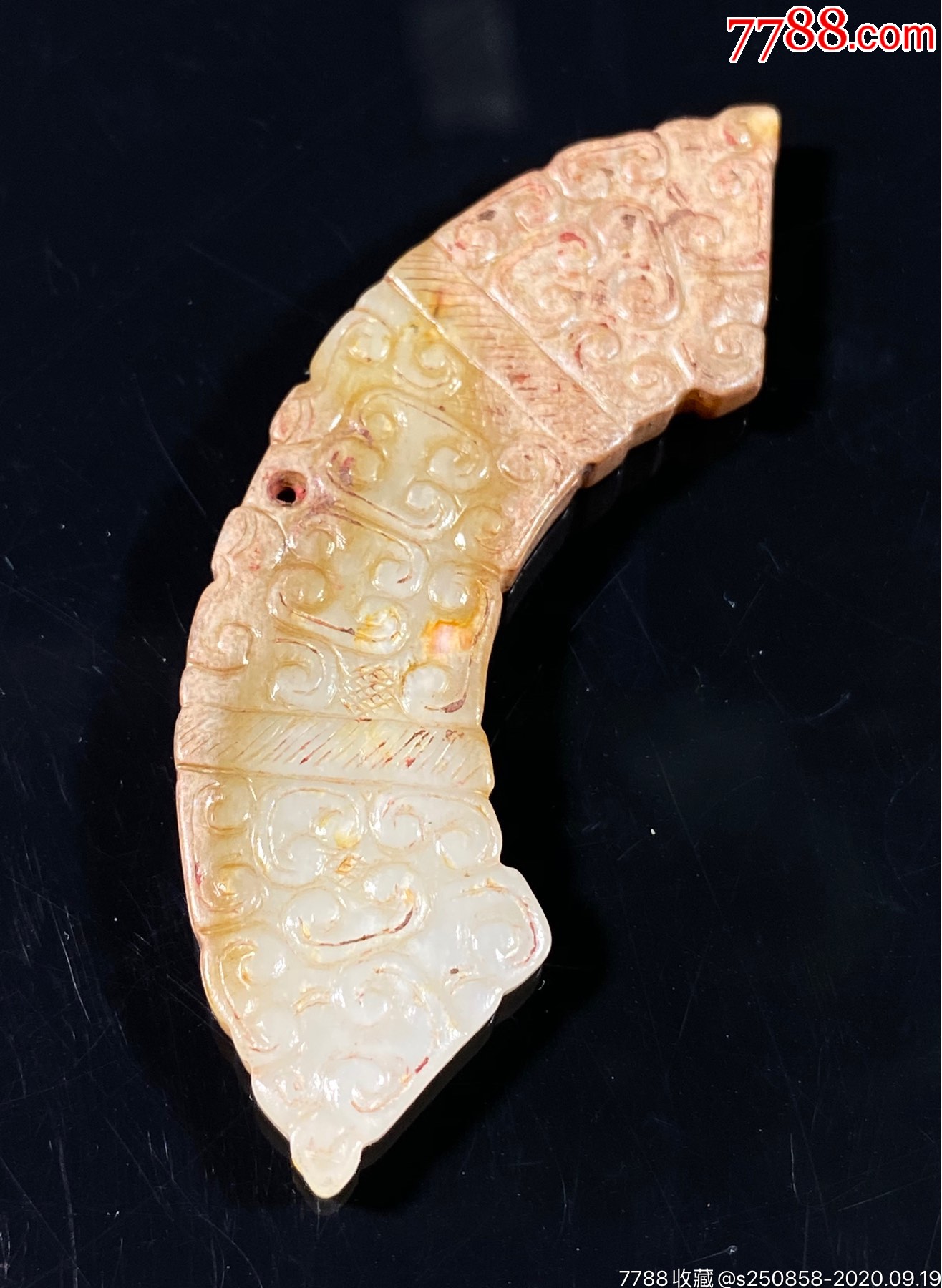 玉璜-和田玉-7788和田玉收藏