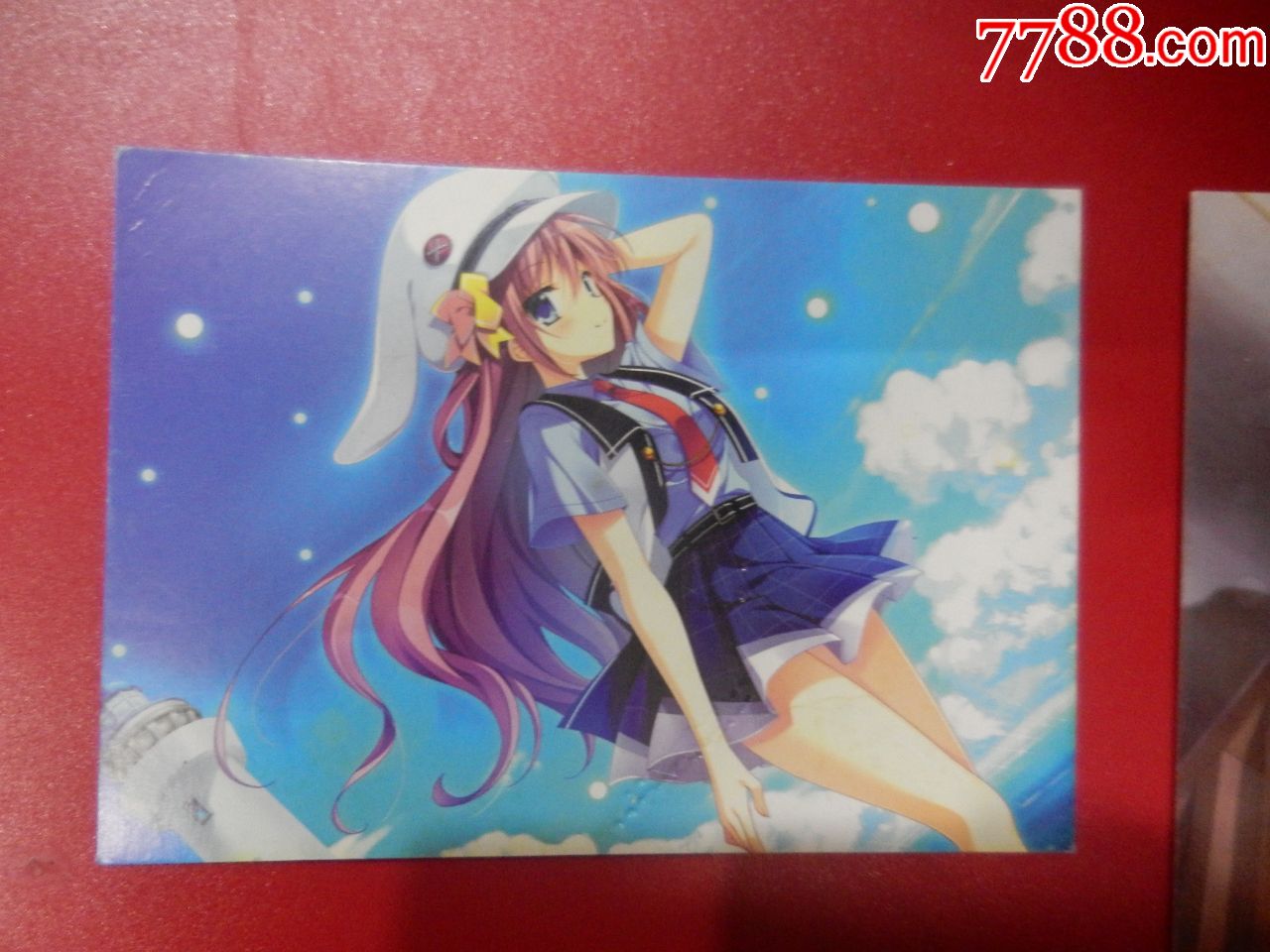 二次元狂热明信片3张合售