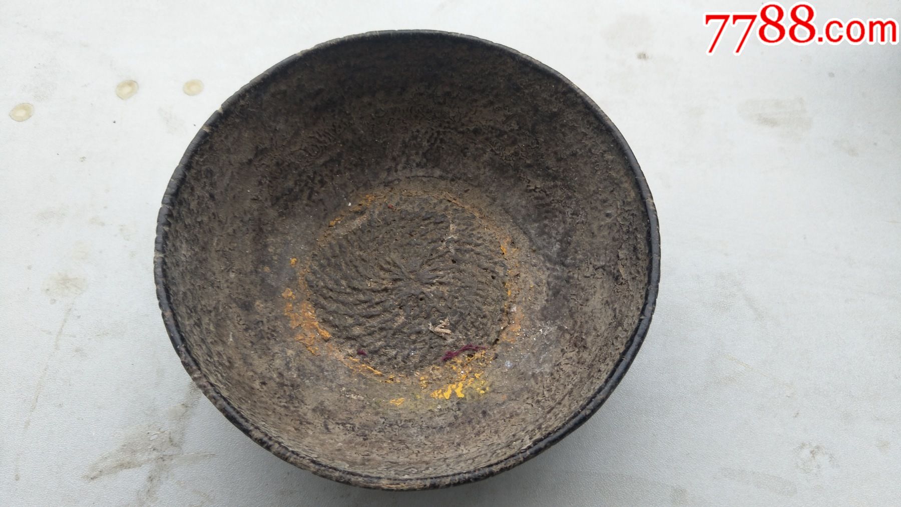 唐宋 黄釉陶碗-典藏--桂林博物馆