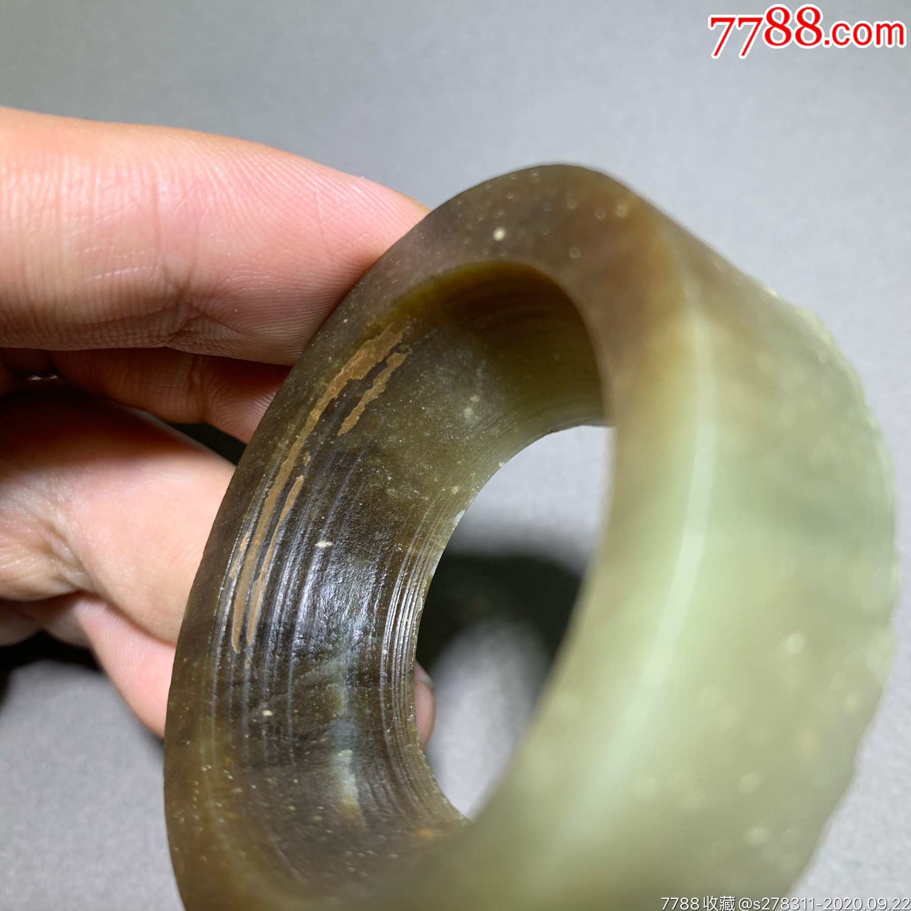 文化期玉环古玉老玉高古玉-价格:200.