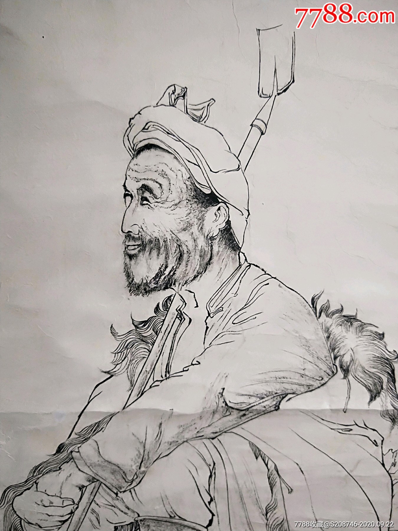 刘文西作品《牧羊人》