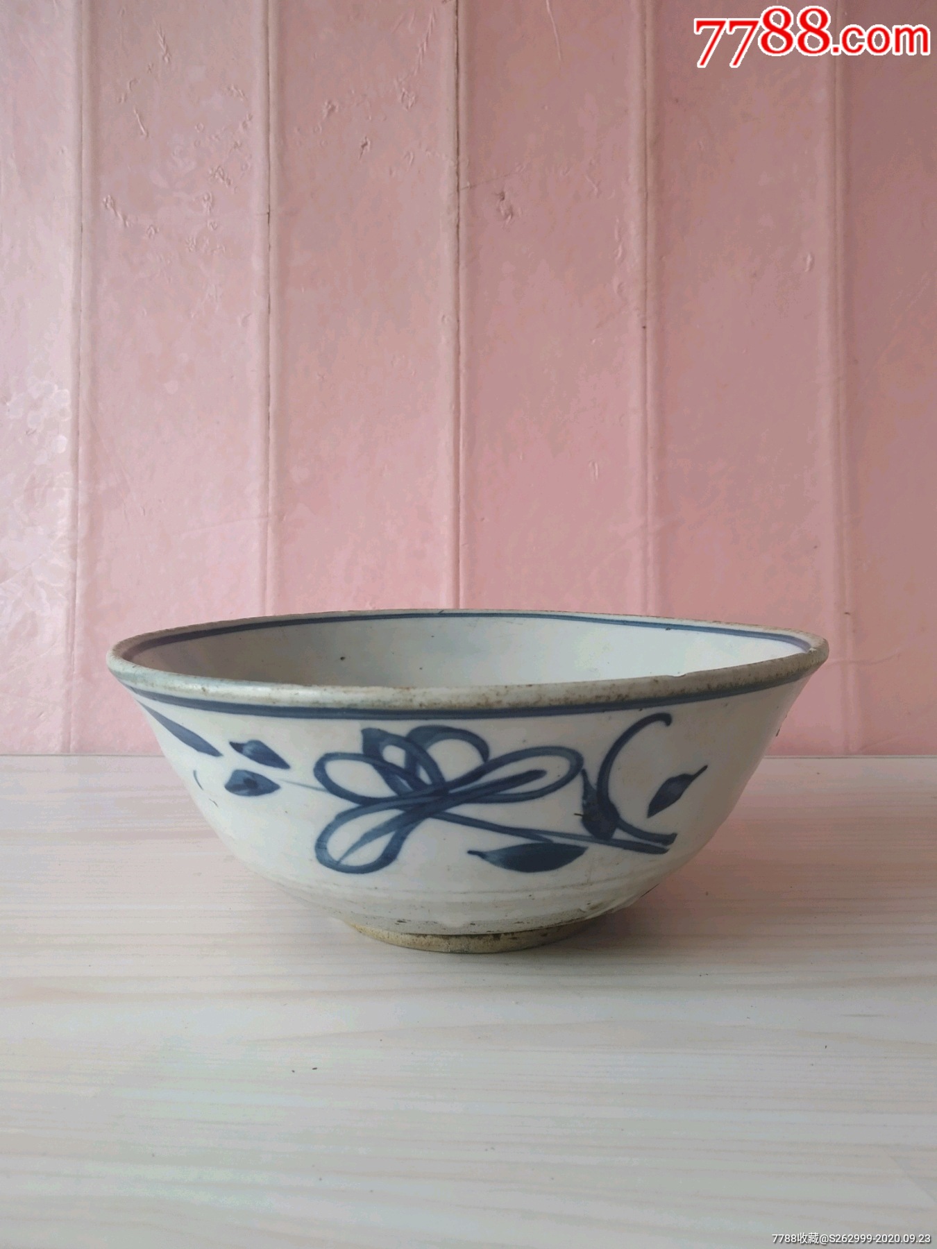 青花碗老瓷碗