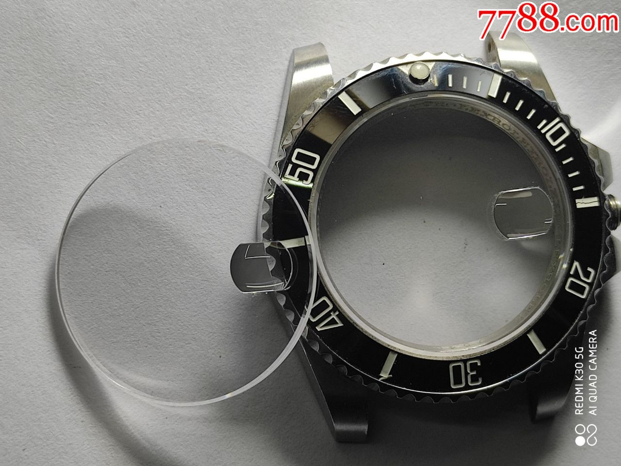 蓝宝石表门30x22装劳力士水鬼手表