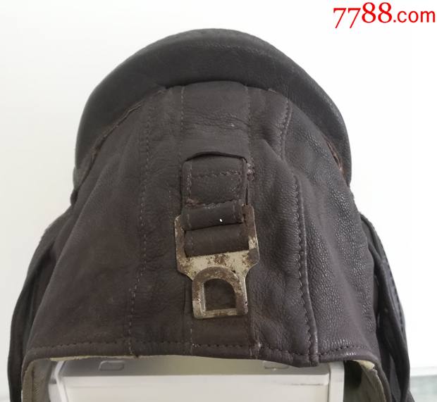 罕见的五十年代空军飞行员皮帽子