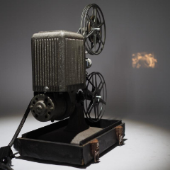 1940S古董电影机英国老式柯达Kodak8-46型8毫米mm胶片放映机220V(se75633670)