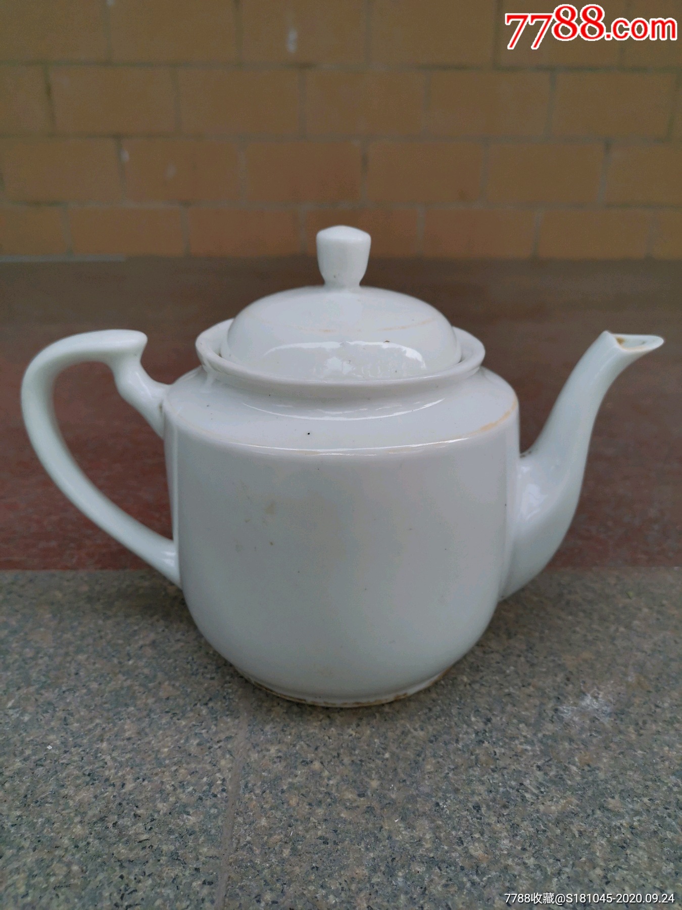 五六十年代花卉花鸟瓷茶壶