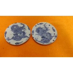 德化窑清三代康熙年老茶杯古瓷老物件标本杯子老青花杯金缮锯钉包老保真 青花瓷 宋元明清古瓷古玩 7788收藏