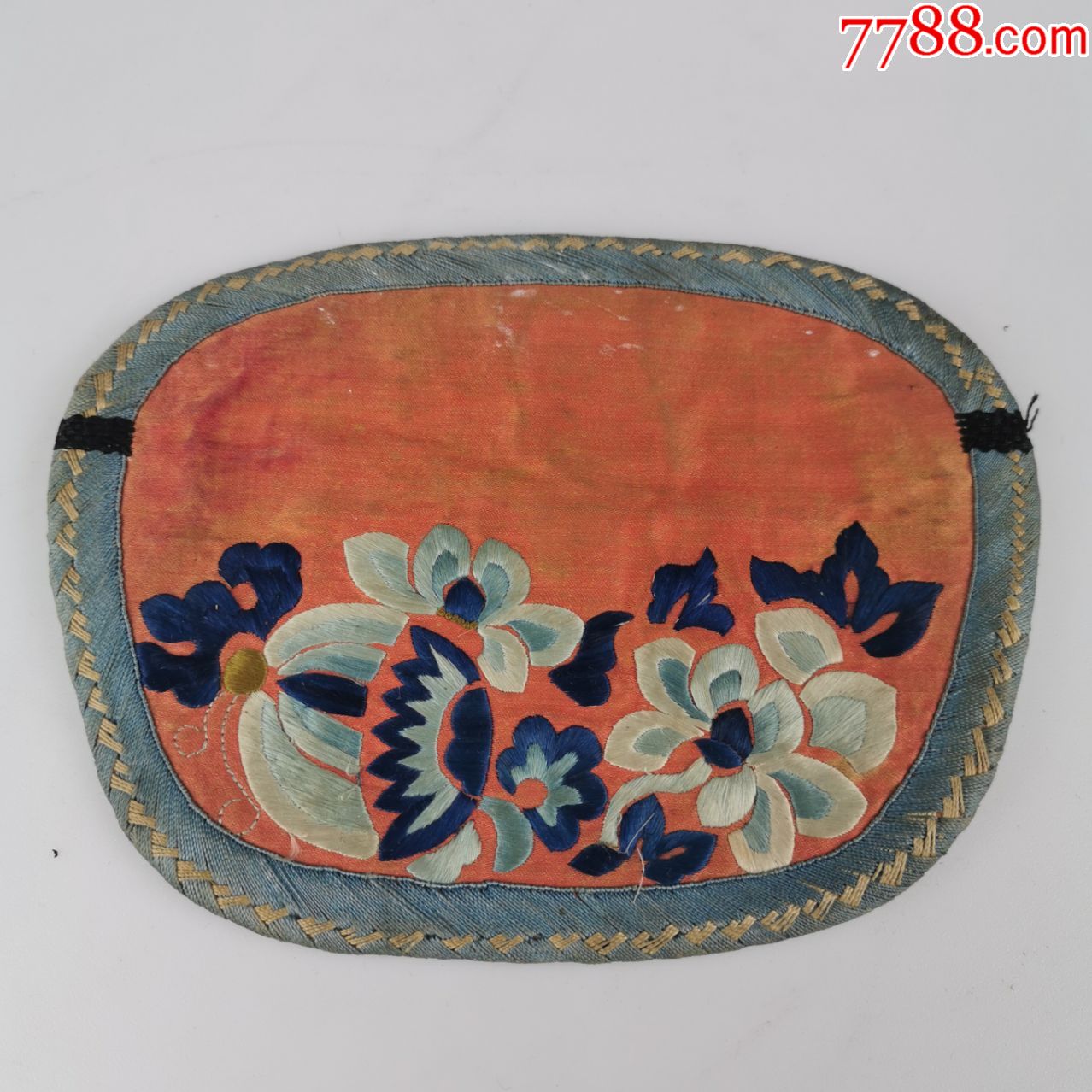 清代老刺绣荷包山西特色老刺绣老织绣