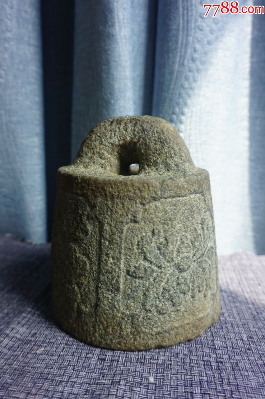 清代老石权老石权老秤砣老石雕青石