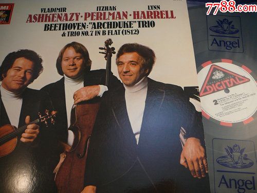 数码古典lp黑胶emi1121贝多芬大公三重奏