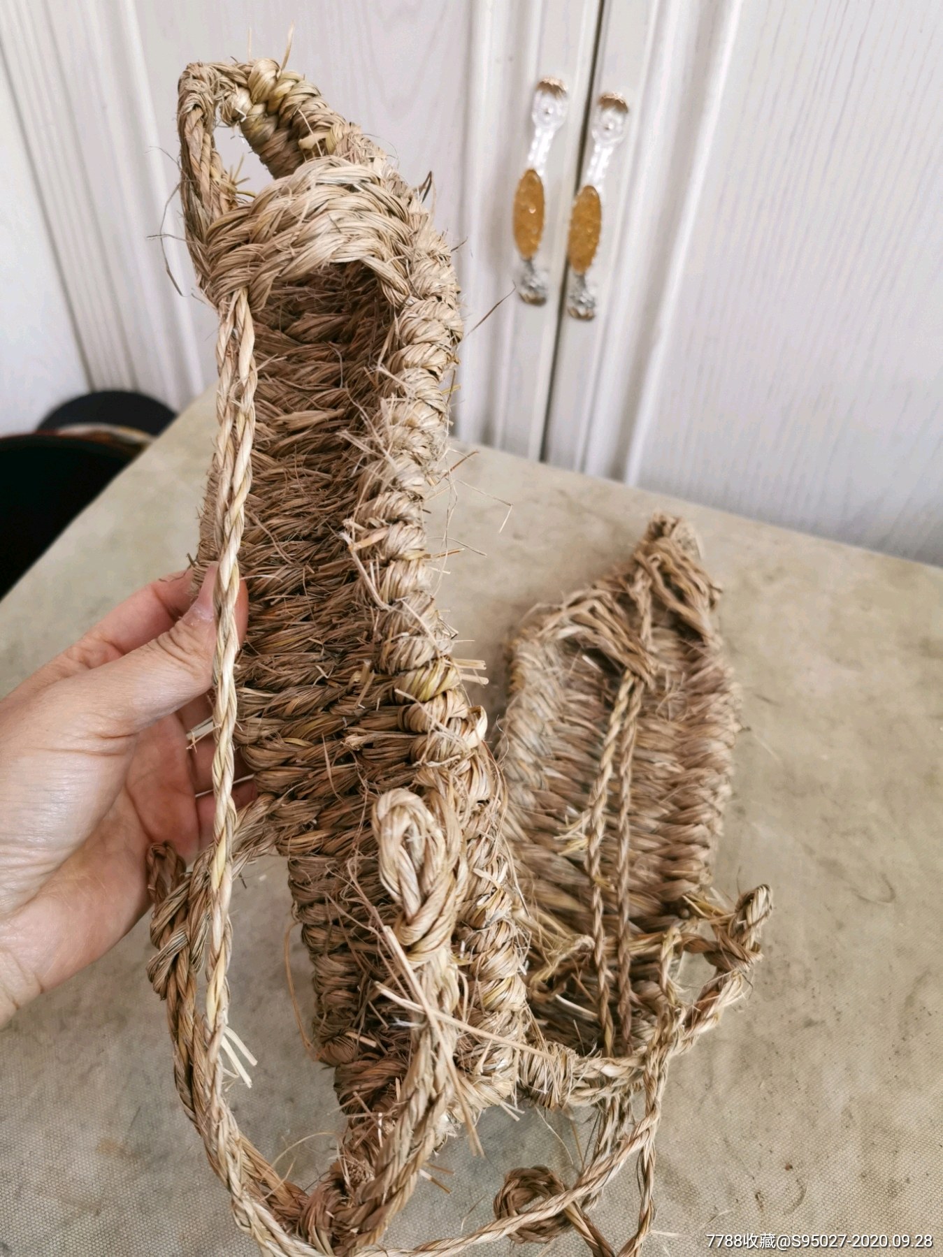 红军时期草鞋,老物件