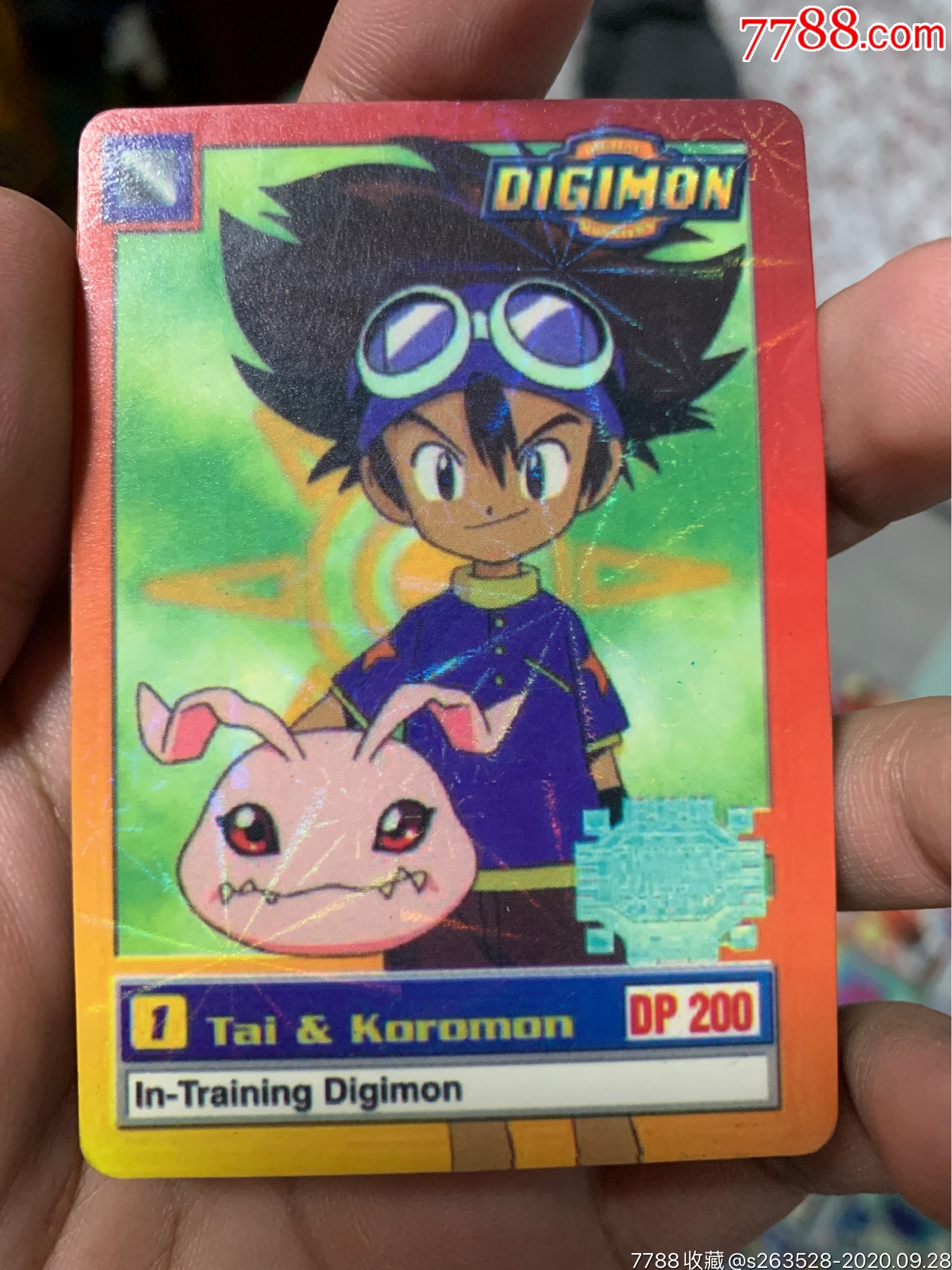 国产大公鸡数码宝贝卡101张嘎嘎漂亮的卡