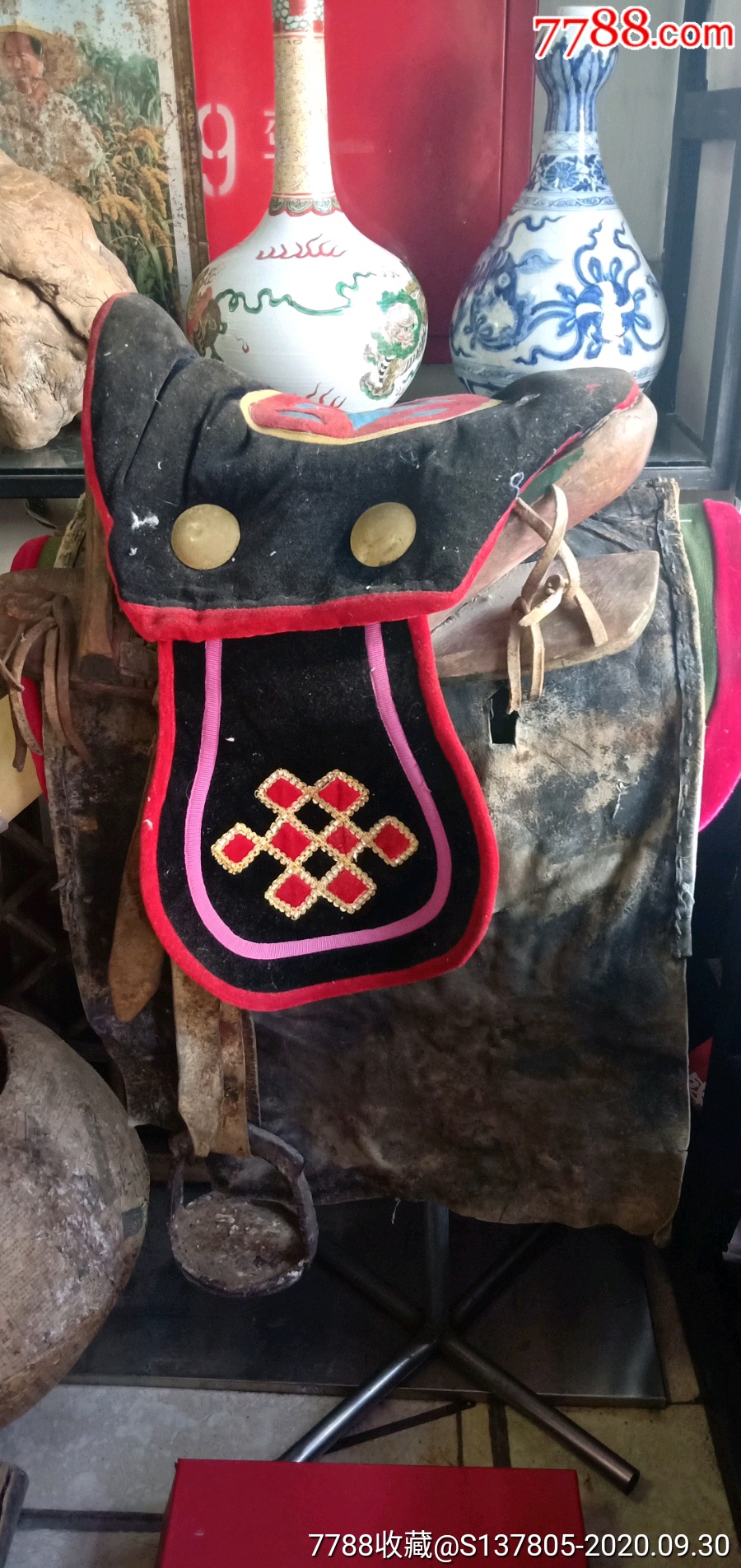 马鞍子老马鞍蒙古族马鞍全套