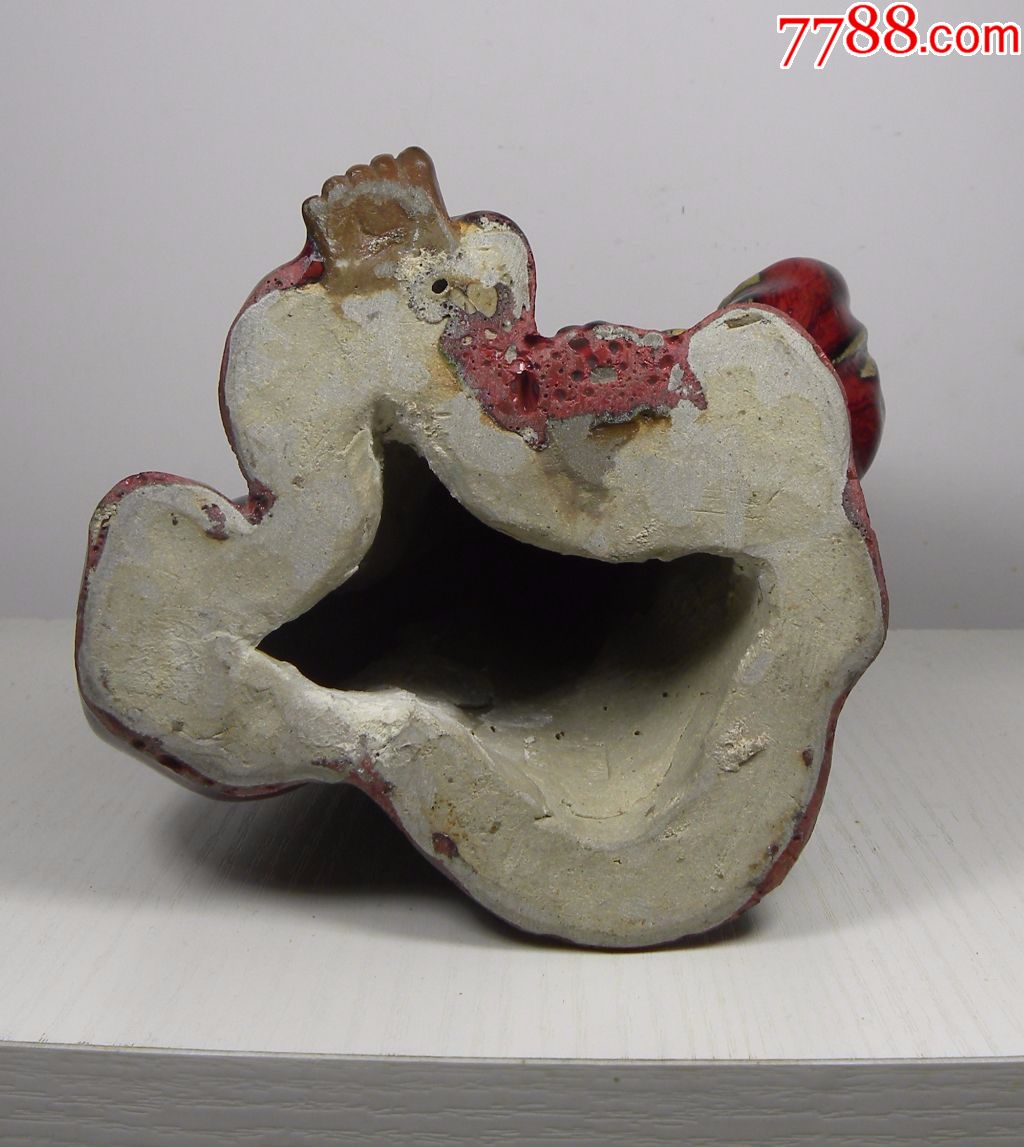 民国名家布袋弥勒佛送宝精品石湾窑珍稀