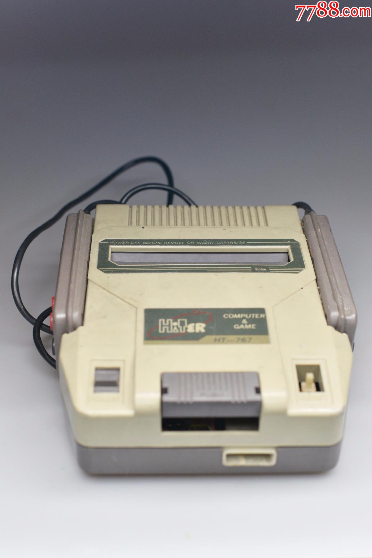 90年代怀旧收藏hiter游戏机老式家用电视怀旧fc双人手柄插卡红白