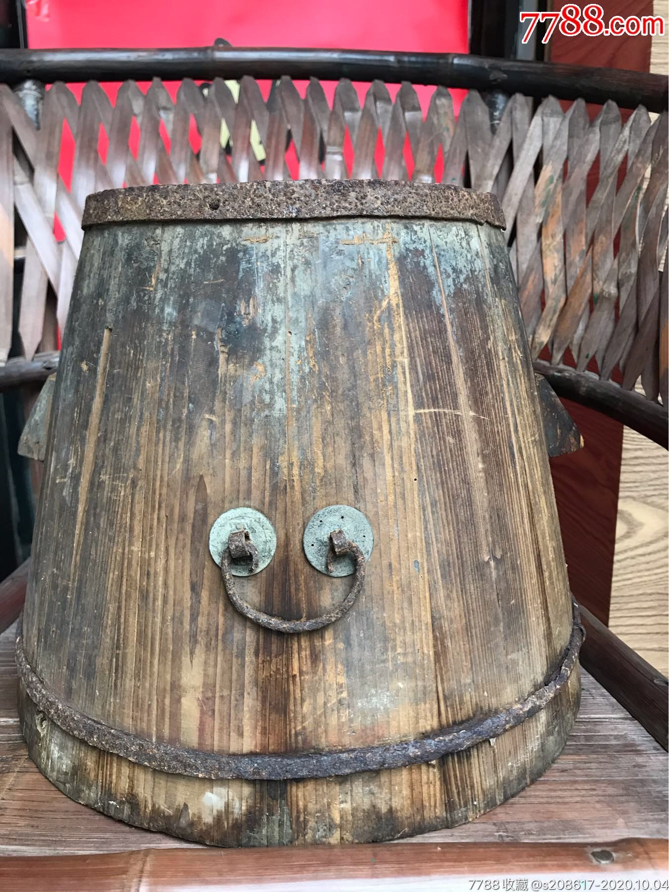 清朝米斗木制品