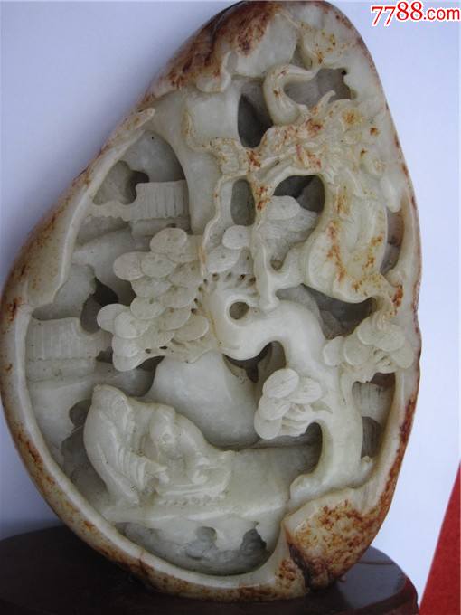 和田青玉山子摆件_价格3800元_第1张_7788商城__七七八八商品交易平台