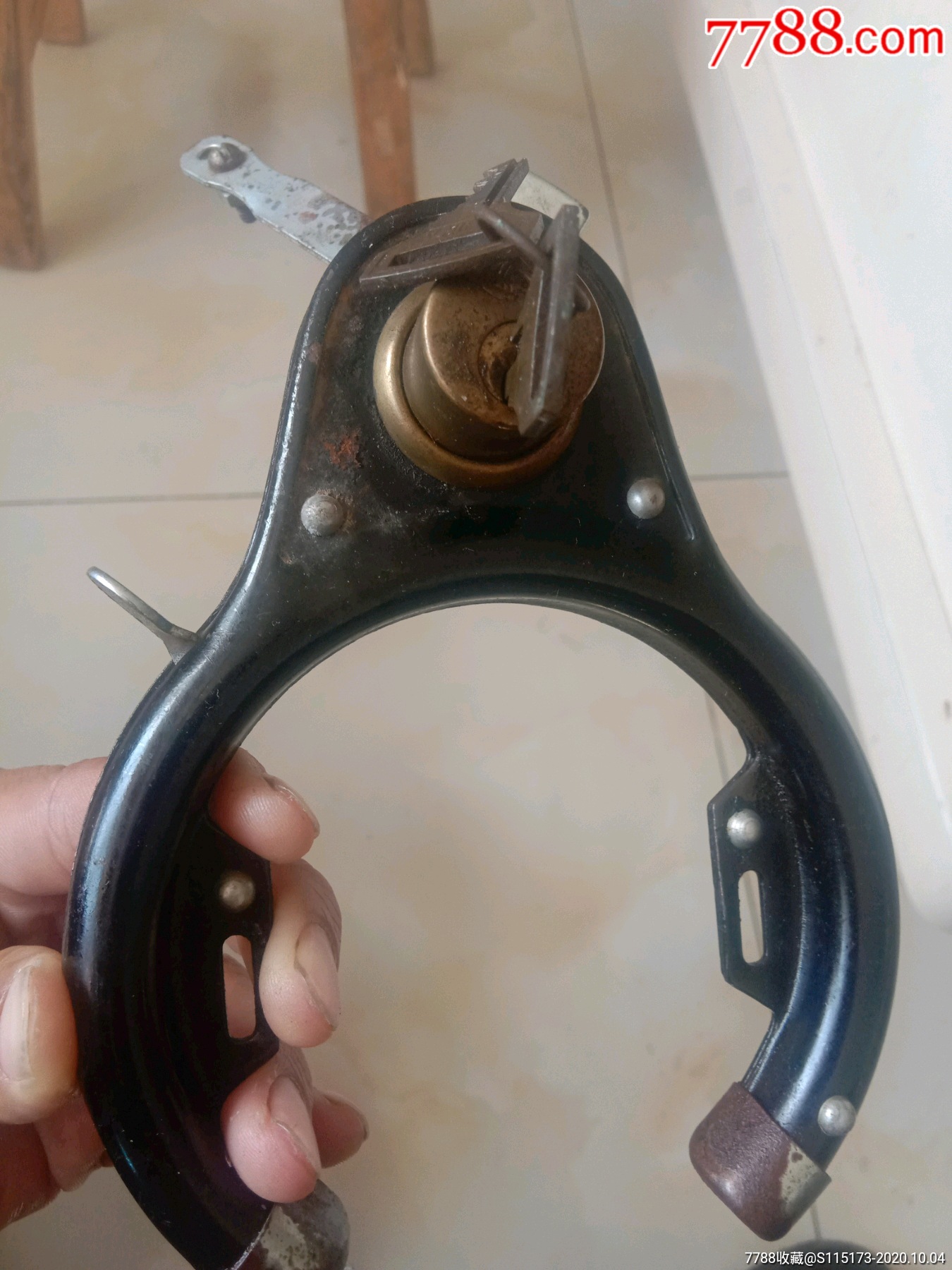 80年代飞鸽自行车车锁