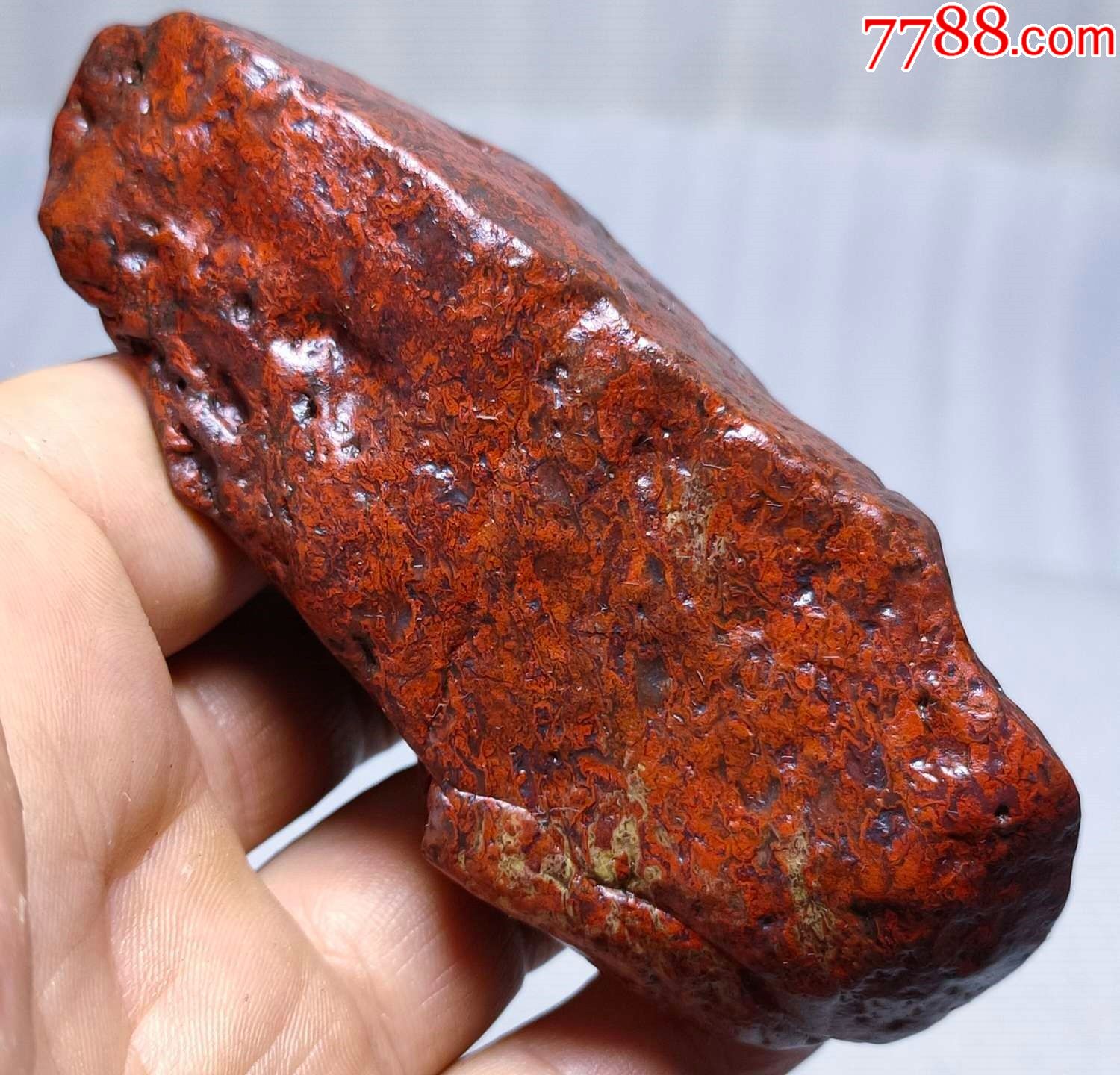 4140新疆哈密红花伊丁陨石陨铁219克-陨石-7788工艺品