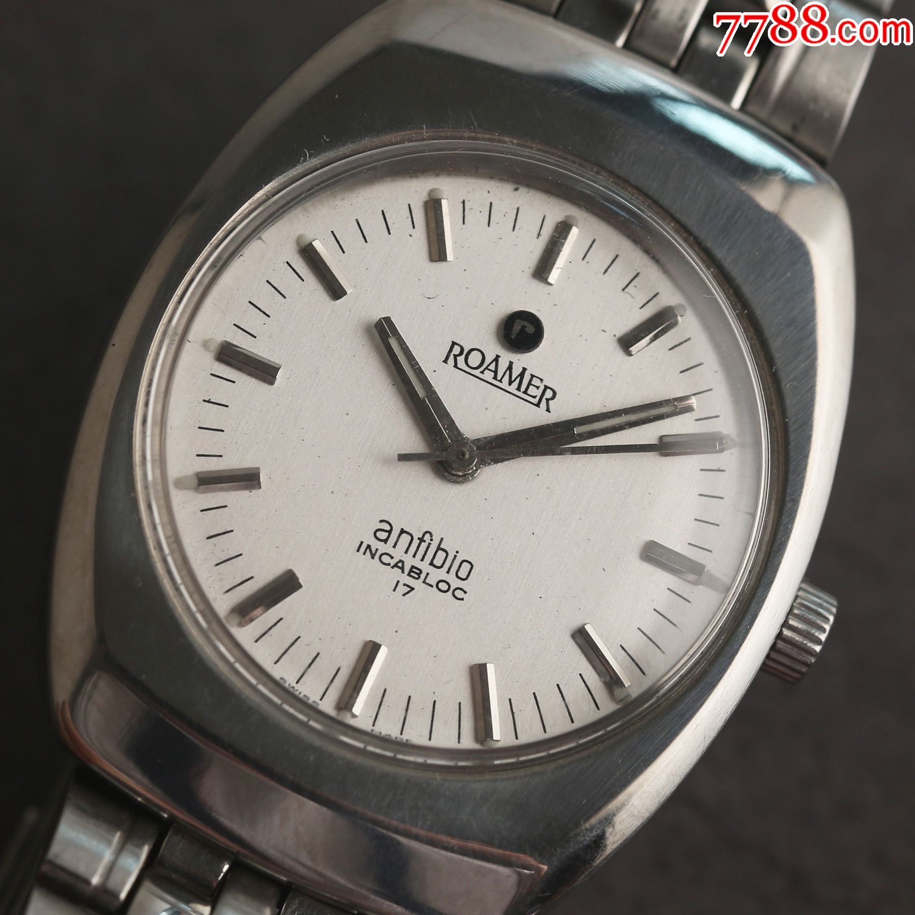 瑞士罗马古董表创立于1888年的百年品牌老板款酒桶型设计-手表/腕表